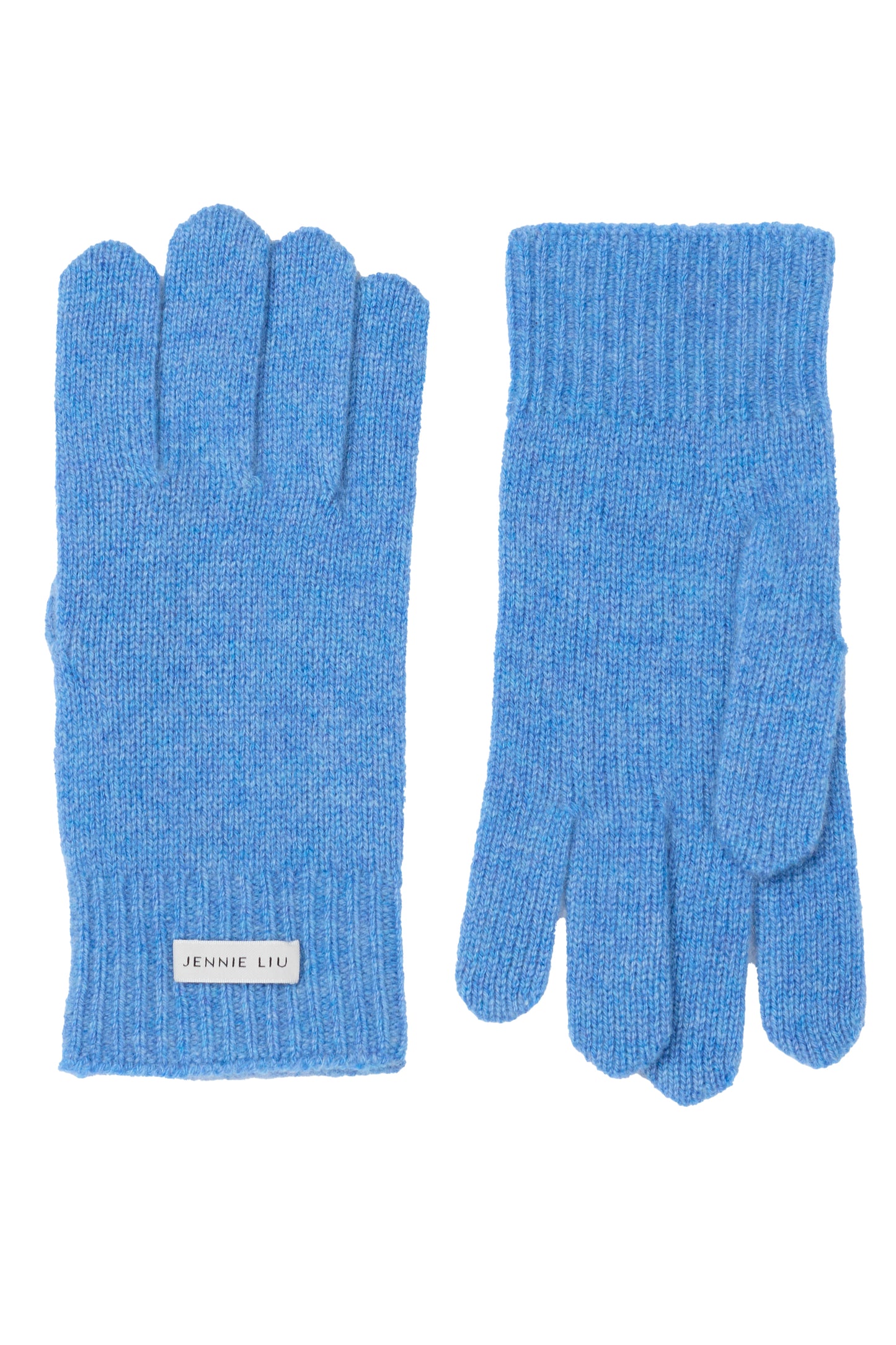 JENNIE LIU 100% Cashmere 3-ply Knitted Gloves