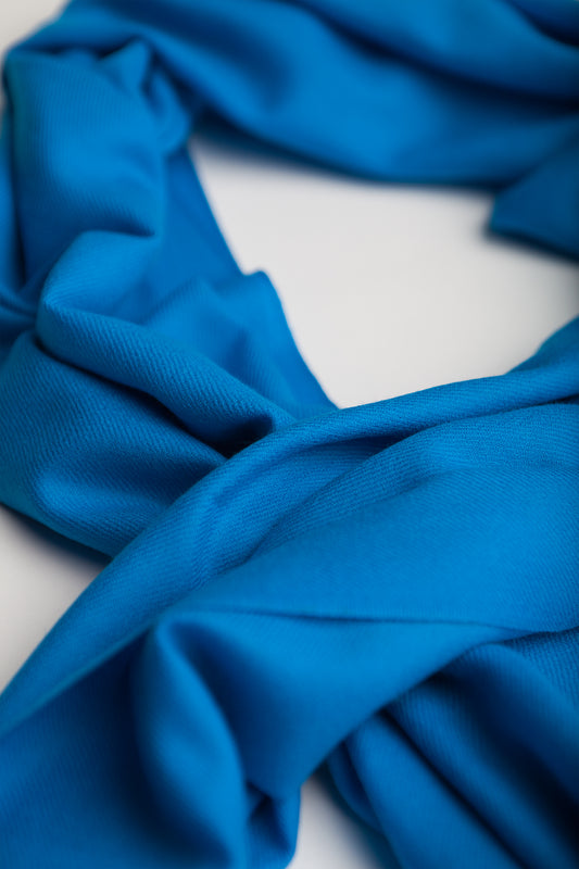 JENNIE LIU Women's 80" X 28" Tissue Wight Wool Cashmere Wrap