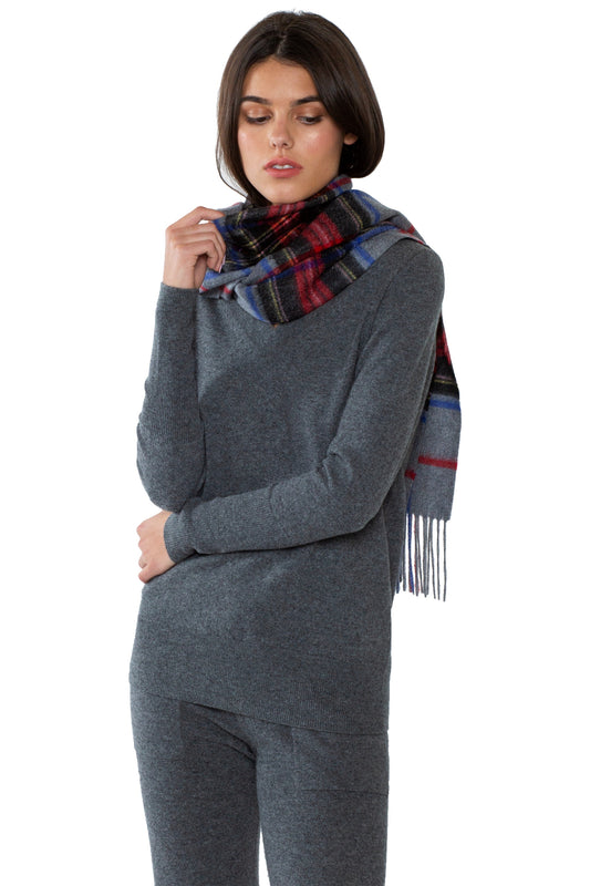 JENNIE LIU WOMENS 100% CASHMERE SCARF