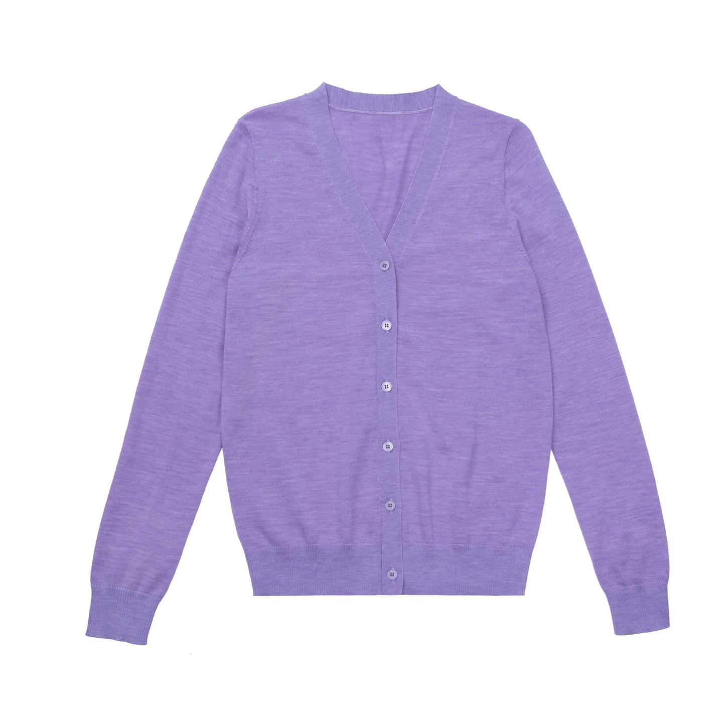 JENNIE LIU Women's 100% Merino Wool Light Weight Cardigan | Ultra Soft Fine Gauge V Neck Sweaters for Women | Machine Washable