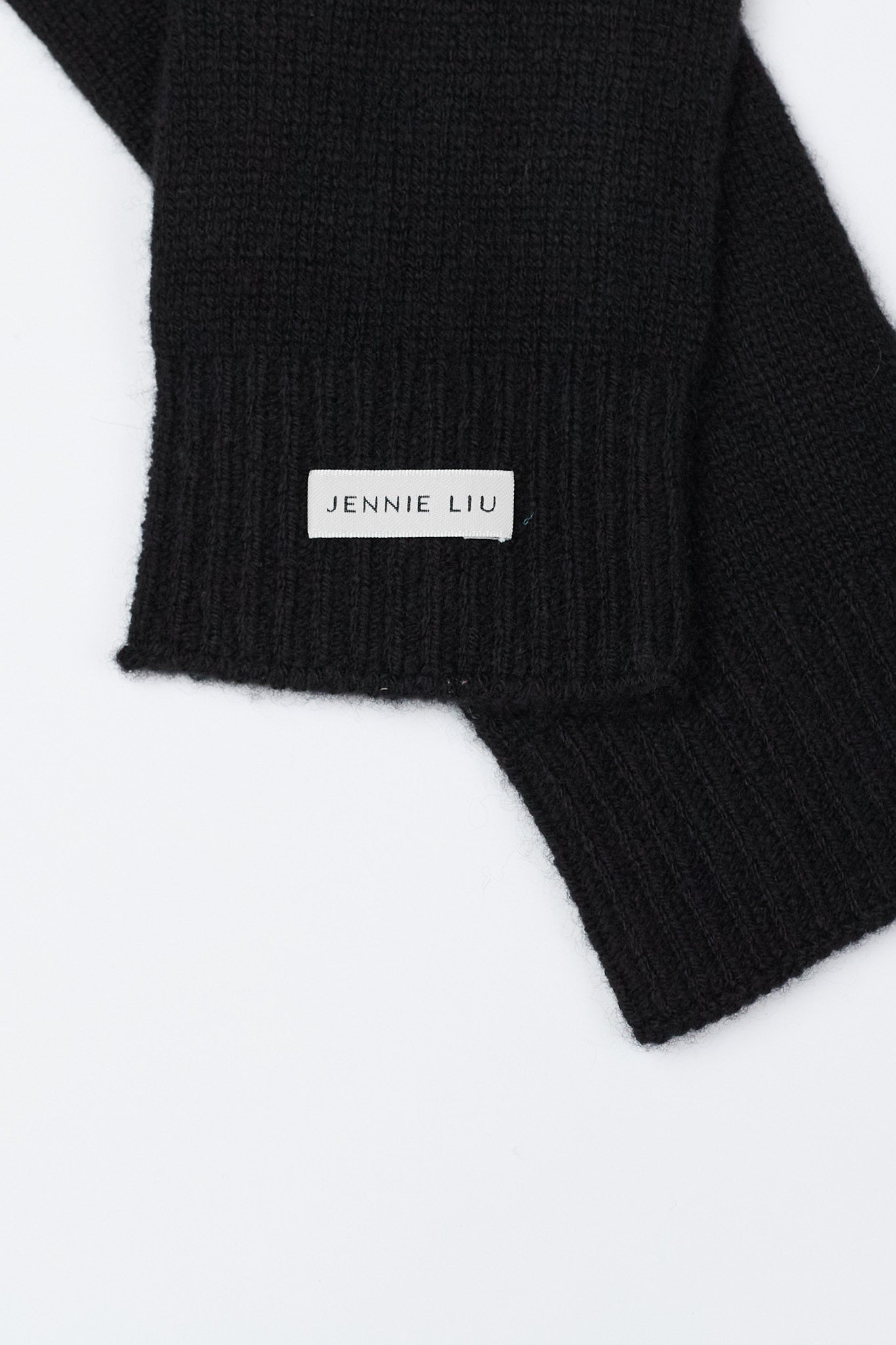 JENNIE LIU 100% Cashmere 3-ply Knitted Gloves