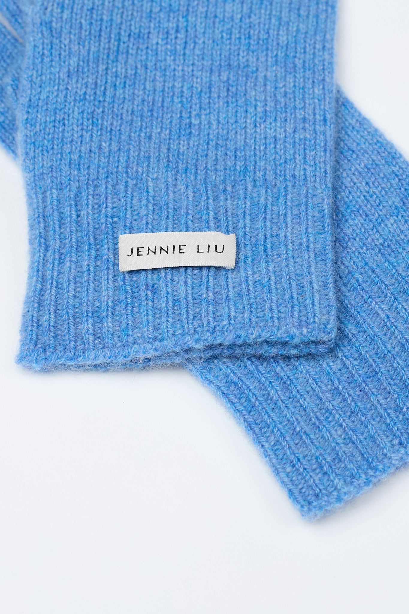 JENNIE LIU 100% Cashmere 3-ply Knitted Gloves