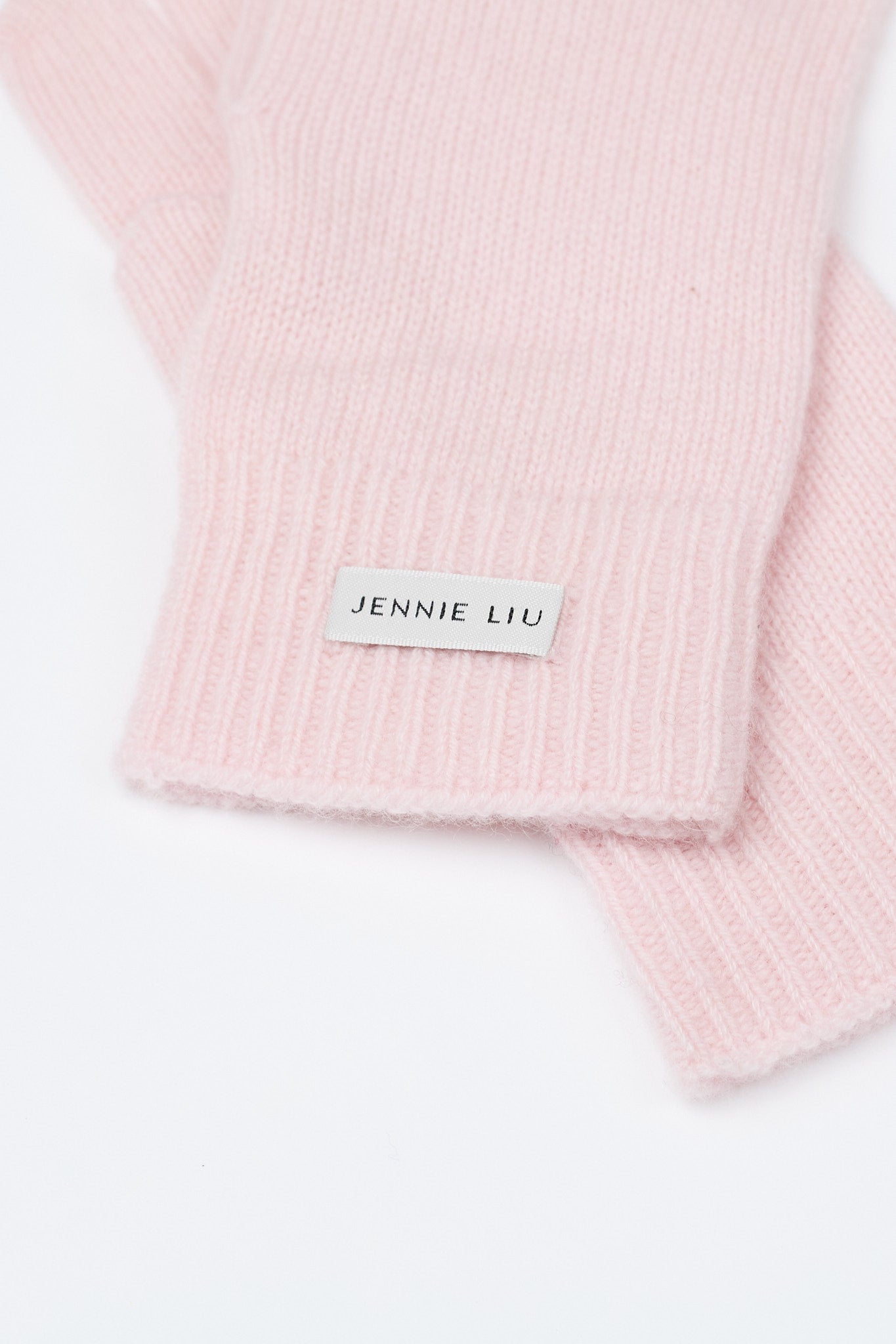 JENNIE LIU 100% Cashmere 3-ply Knitted Gloves