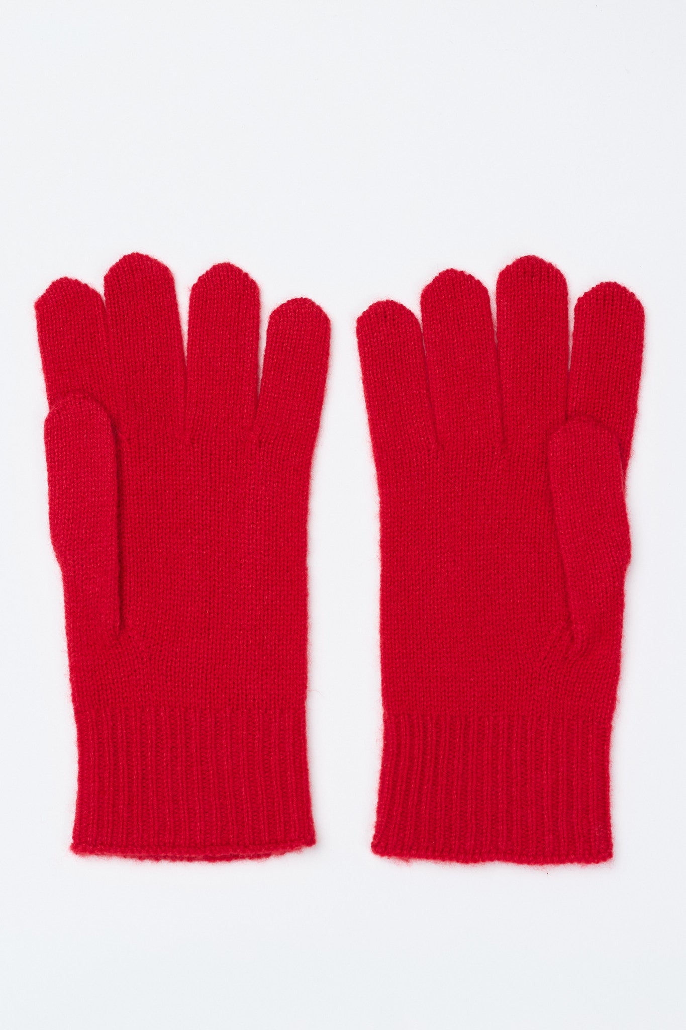 JENNIE LIU 100% Cashmere 3-ply Knitted Gloves