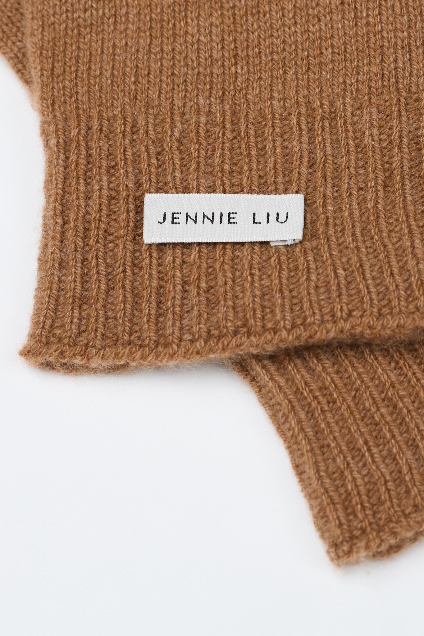 JENNIE LIU 100% Cashmere 3-ply Knitted Gloves