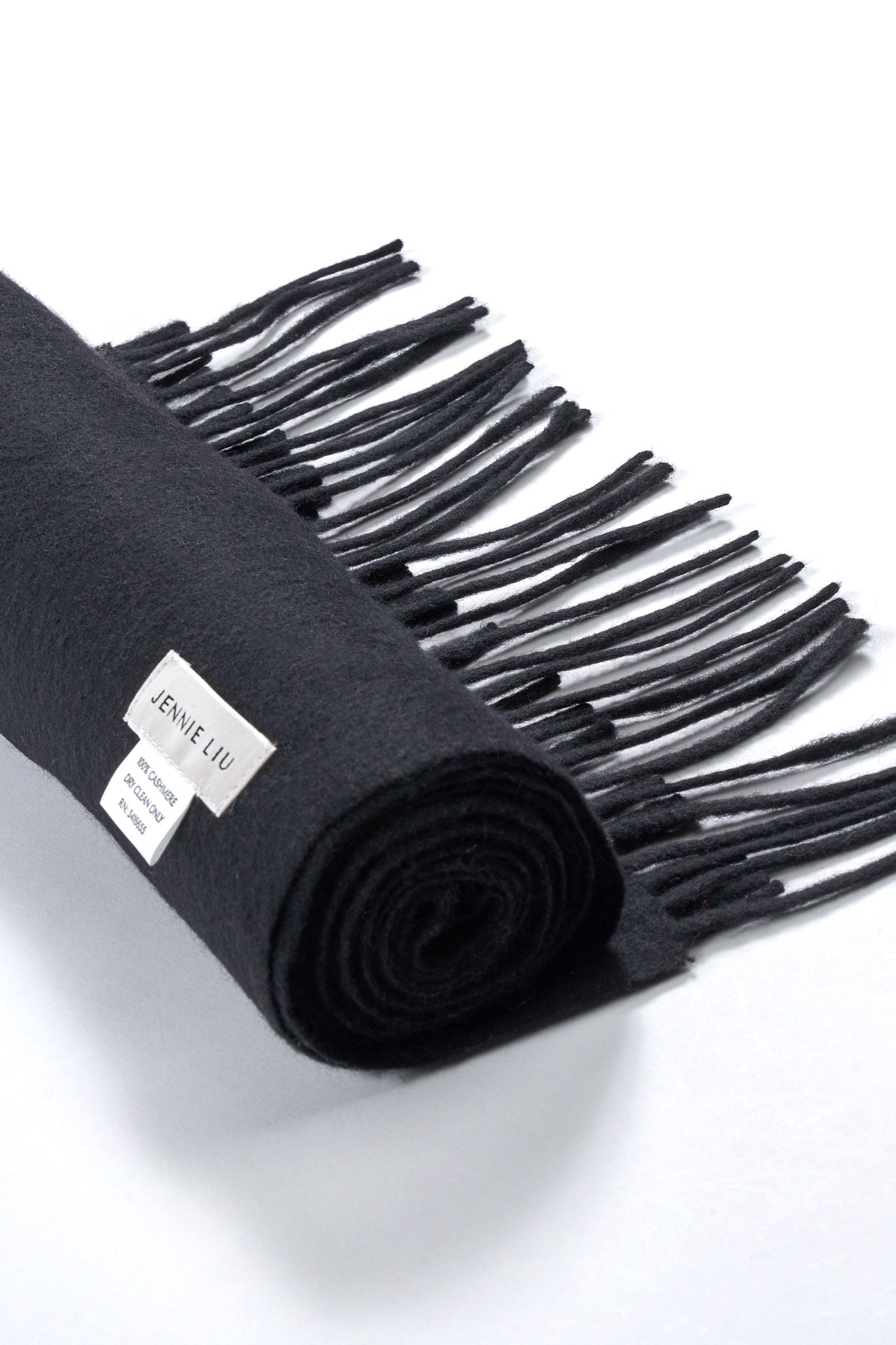 JENNIE LIU Women's 100% Pure Cashmere Scarf 75"x12" Cashmere Scarves for Women