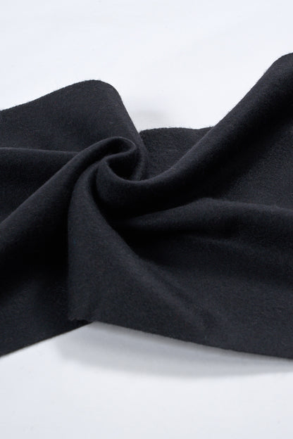 Women's Cashmere Scarf 75 x 12 in Black by JENNIE LIU