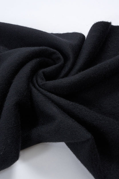 Women's Cashmere Scarf 75 x 12 in Black by JENNIE LIU