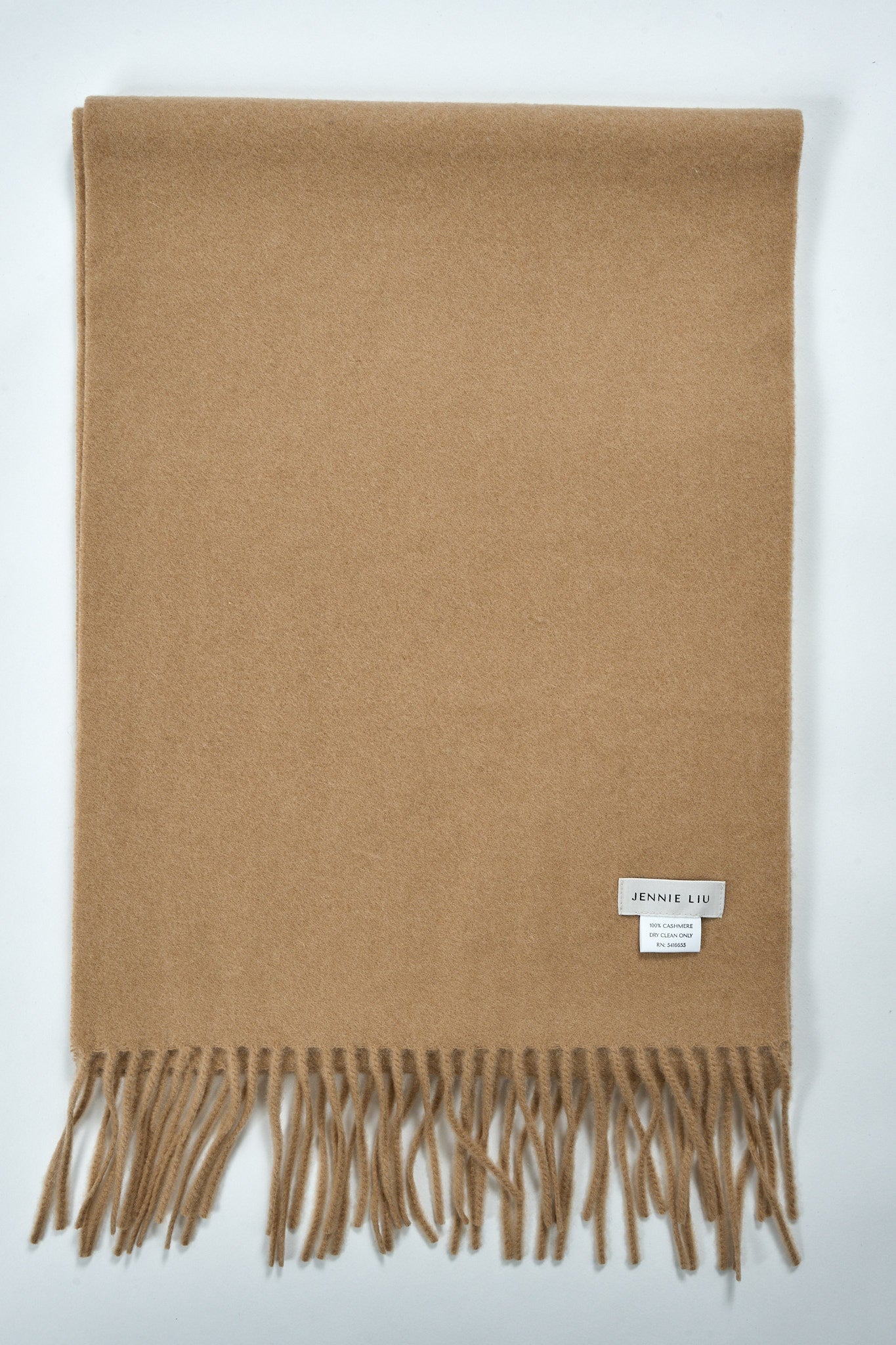 JENNIE LIU Women's 100% Pure Cashmere Scarf 75"x12" Cashmere Scarves for Women