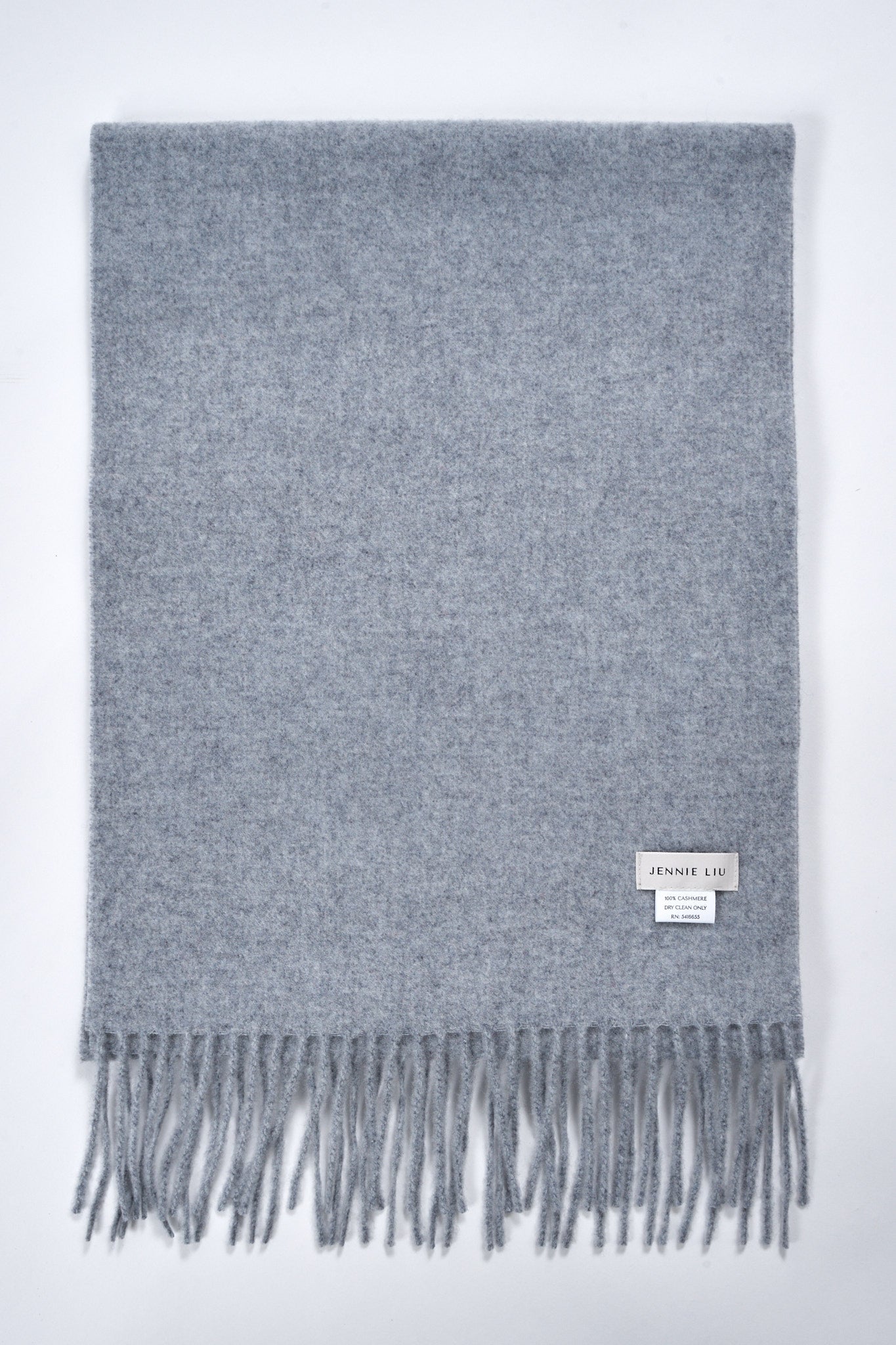 JENNIE LIU Women's 100% Pure Cashmere Scarf 75"x12" Cashmere Scarves for Women