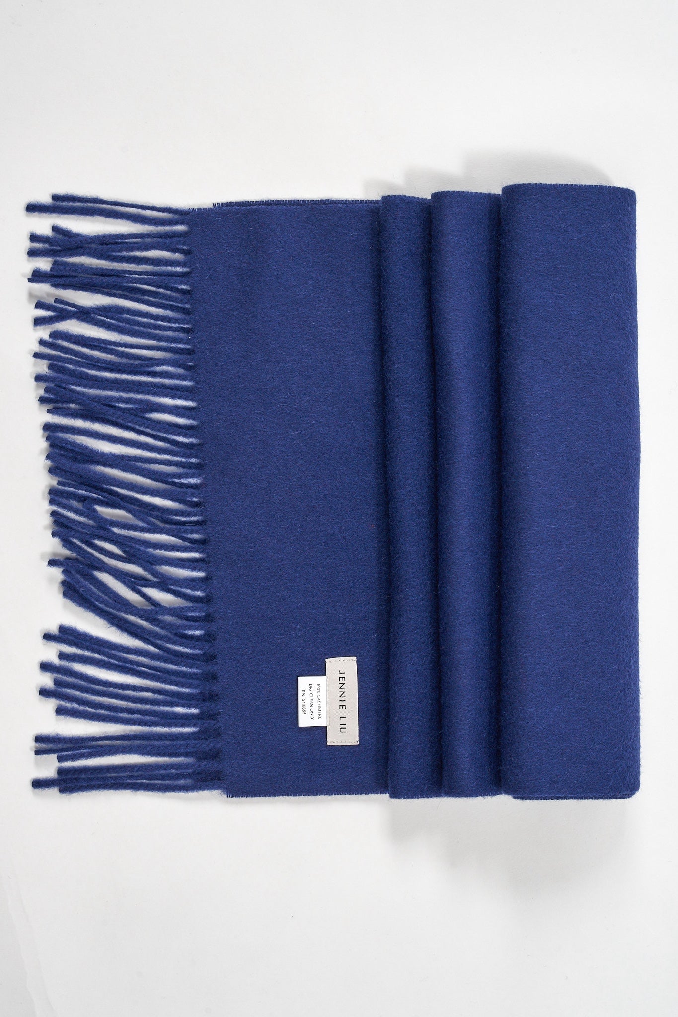 JENNIE LIU Women's 100% Pure Cashmere Scarf 75"x12" Cashmere Scarves for Women