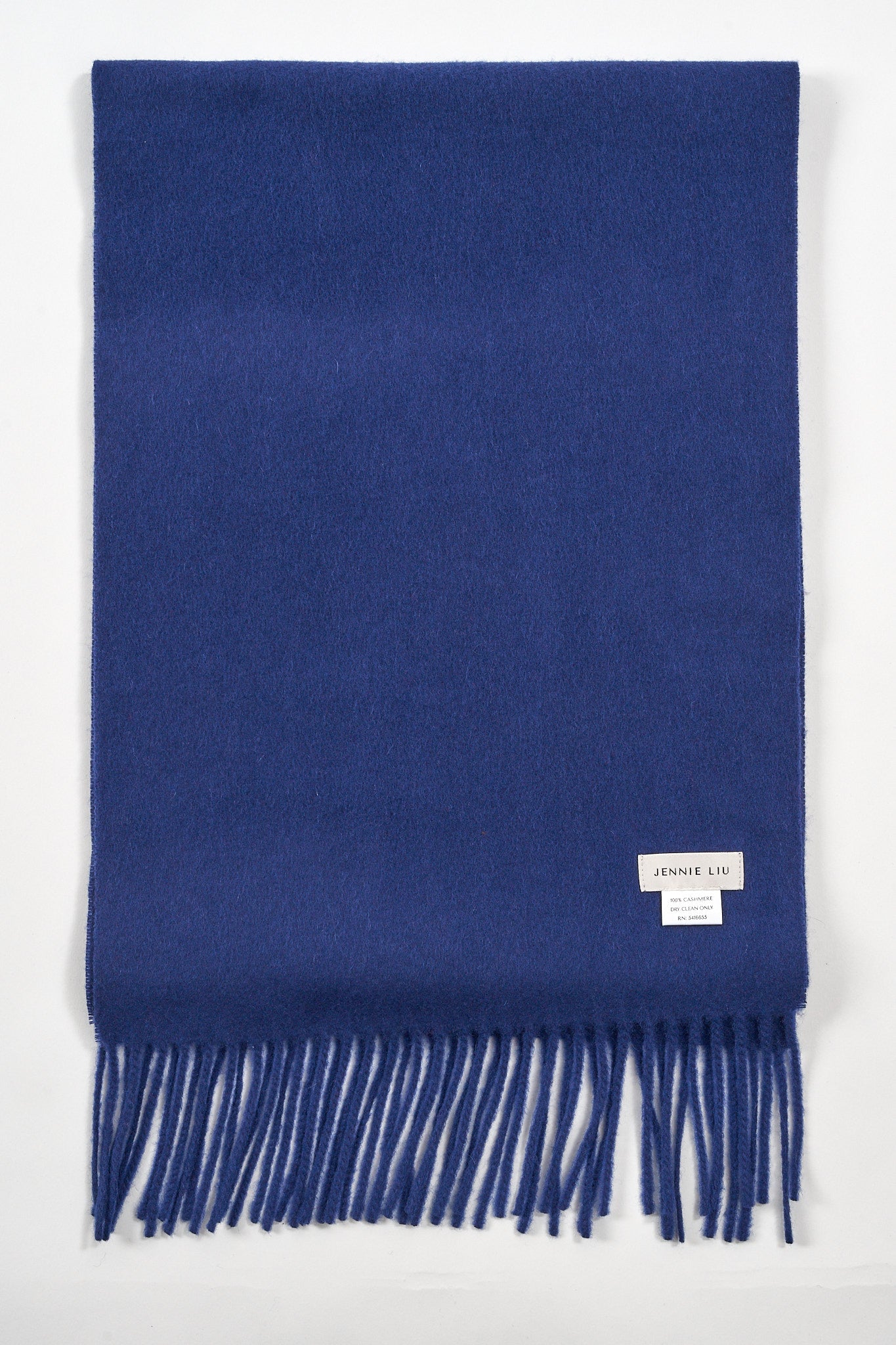 JENNIE LIU Women's 100% Pure Cashmere Scarf 75"x12" Cashmere Scarves for Women