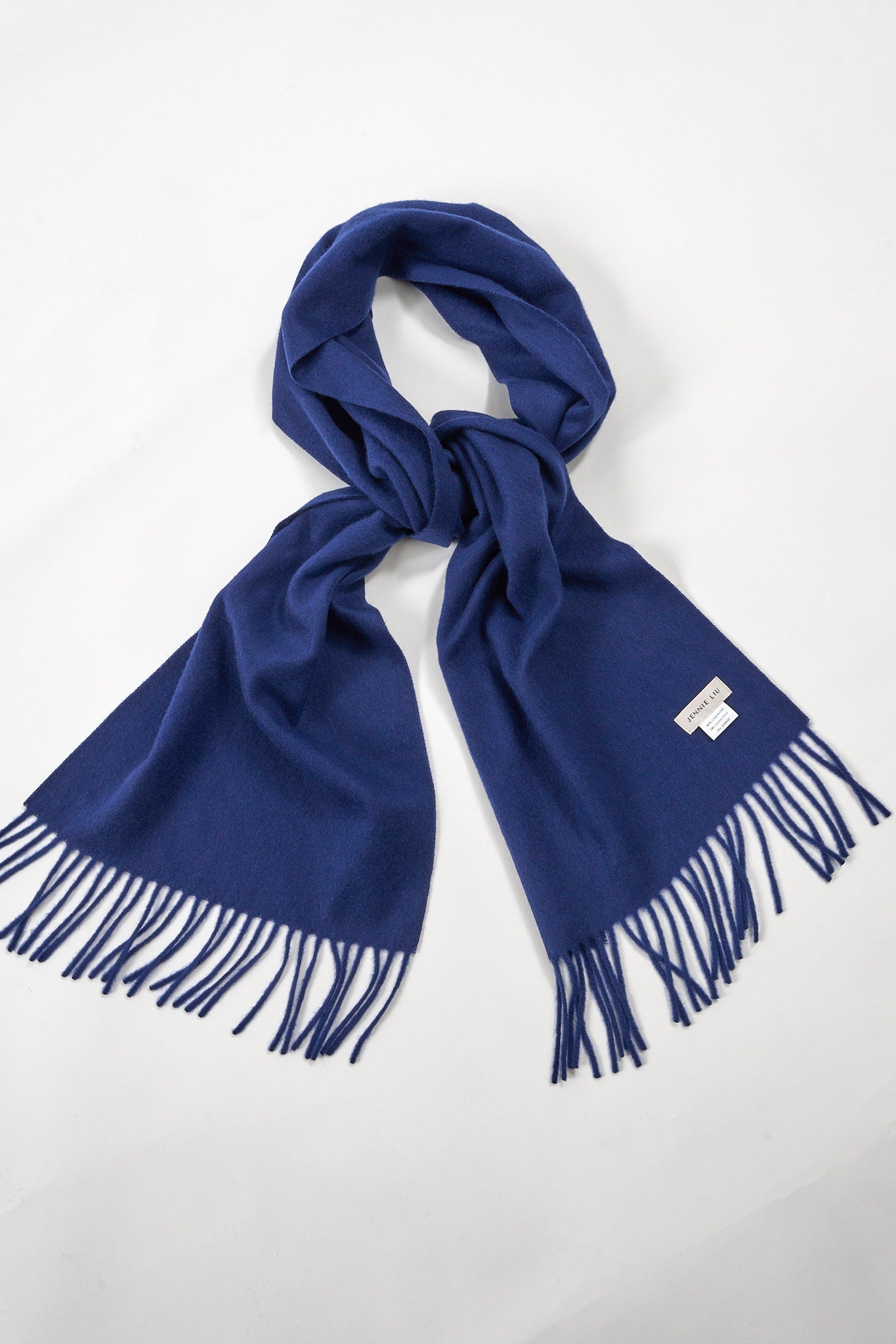 JENNIE LIU Women's 100% Pure Cashmere Scarf 75"x12" Cashmere Scarves for Women