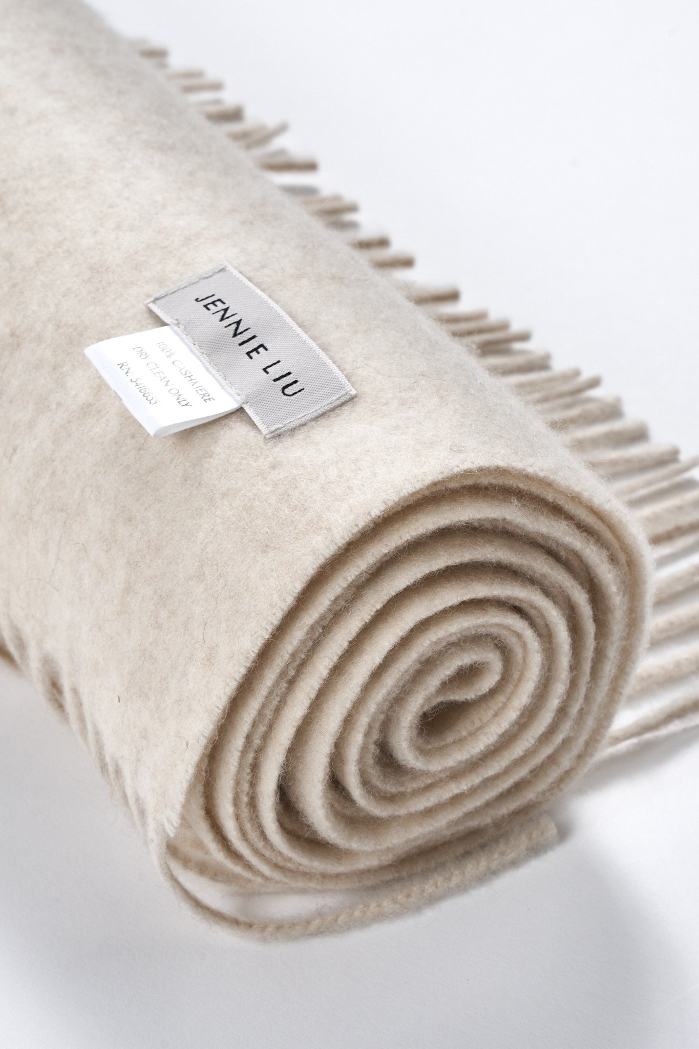 JENNIE LIU Women's 100% Pure Cashmere Scarf 75"x12" Cashmere Scarves for Women