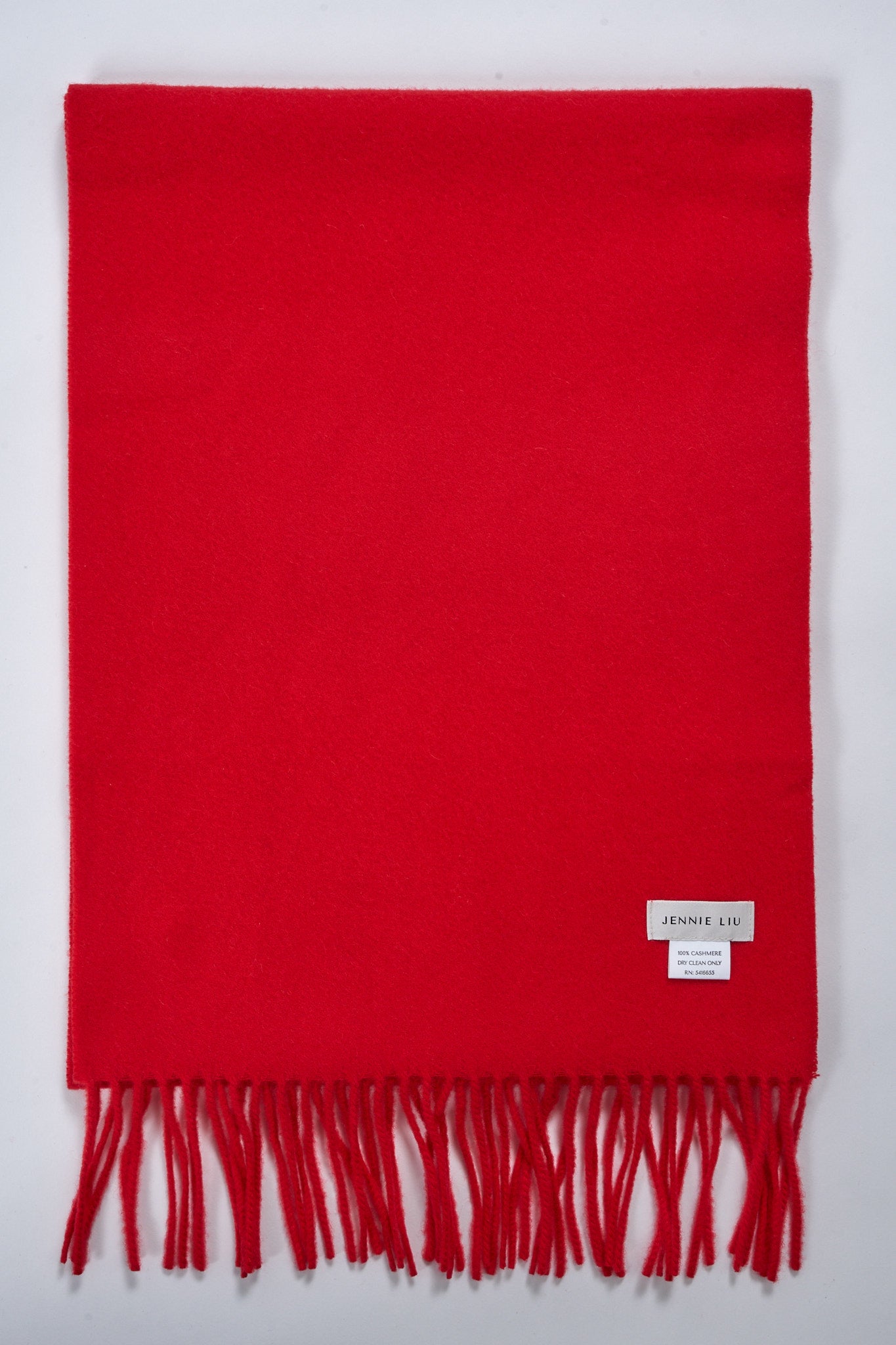 JENNIE LIU Women's 100% Pure Cashmere Scarf 75"x12" Cashmere Scarves for Women