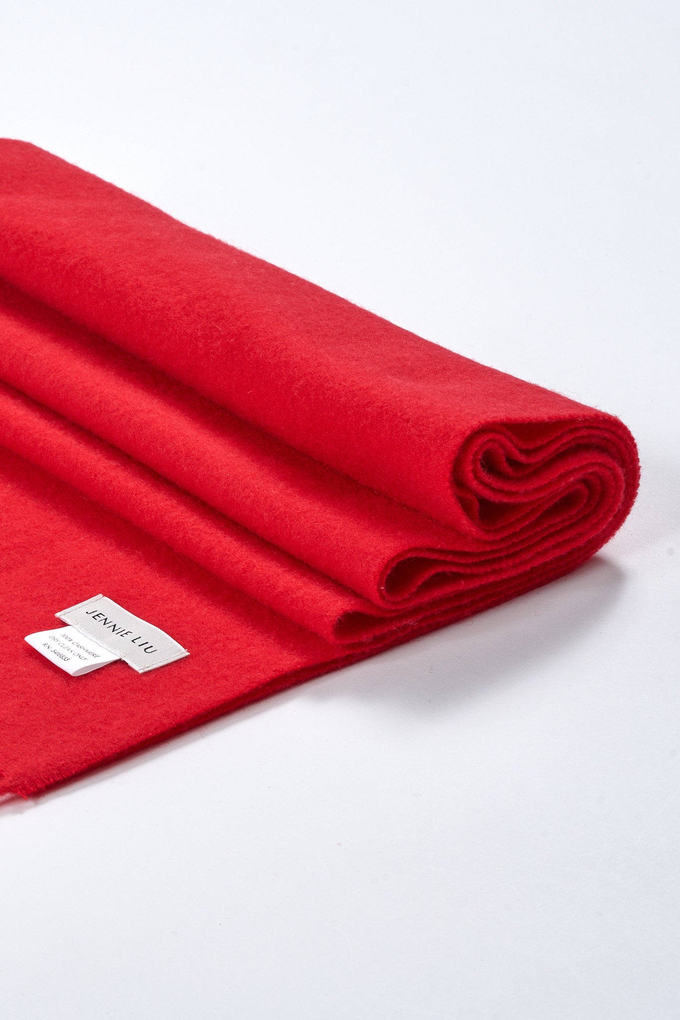 JENNIE LIU Women's 100% Pure Cashmere Scarf 75"x12" Cashmere Scarves for Women