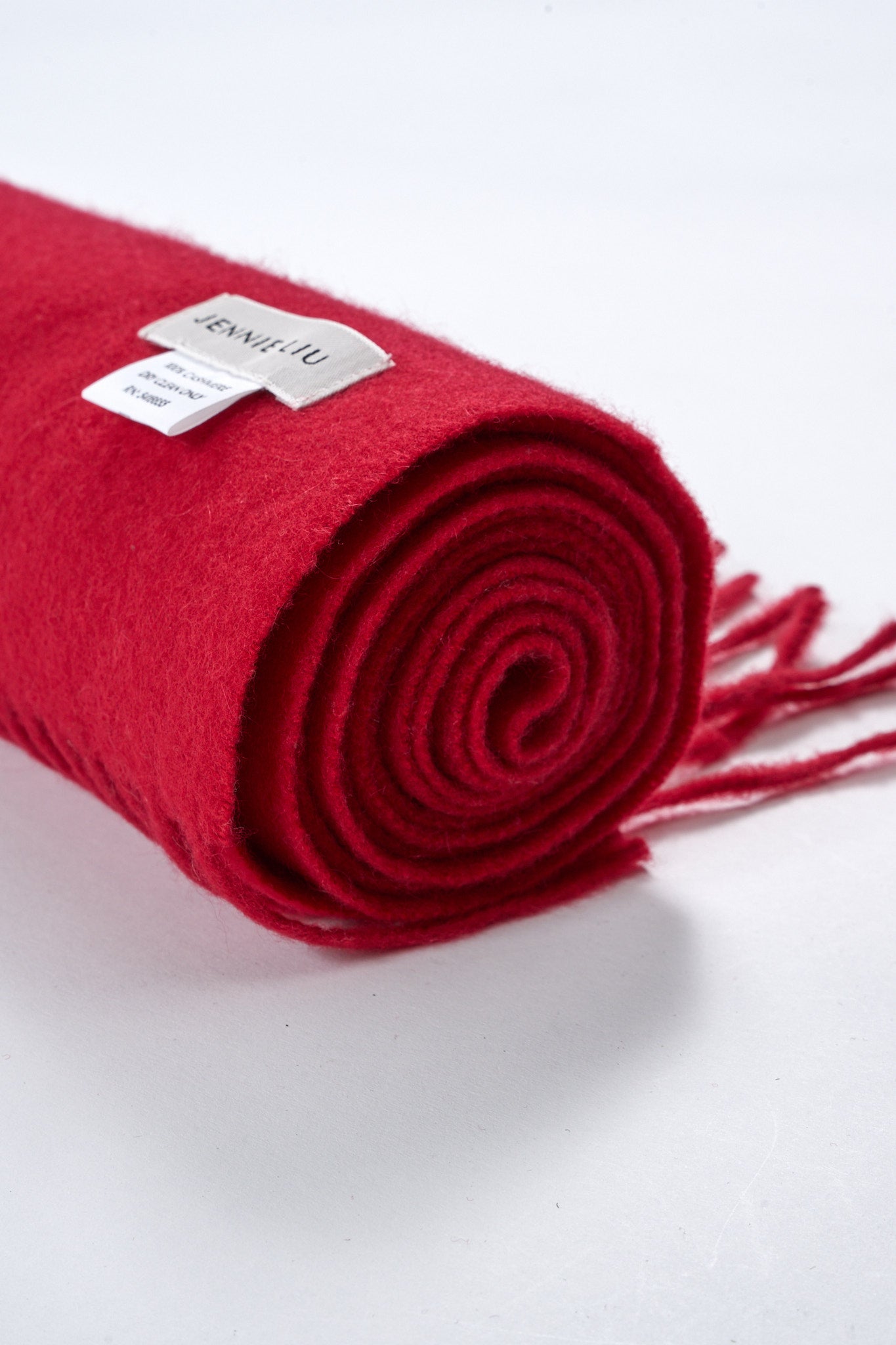 JENNIE LIU Women's 100% Pure Cashmere Scarf 75"x12" Cashmere Scarves for Women