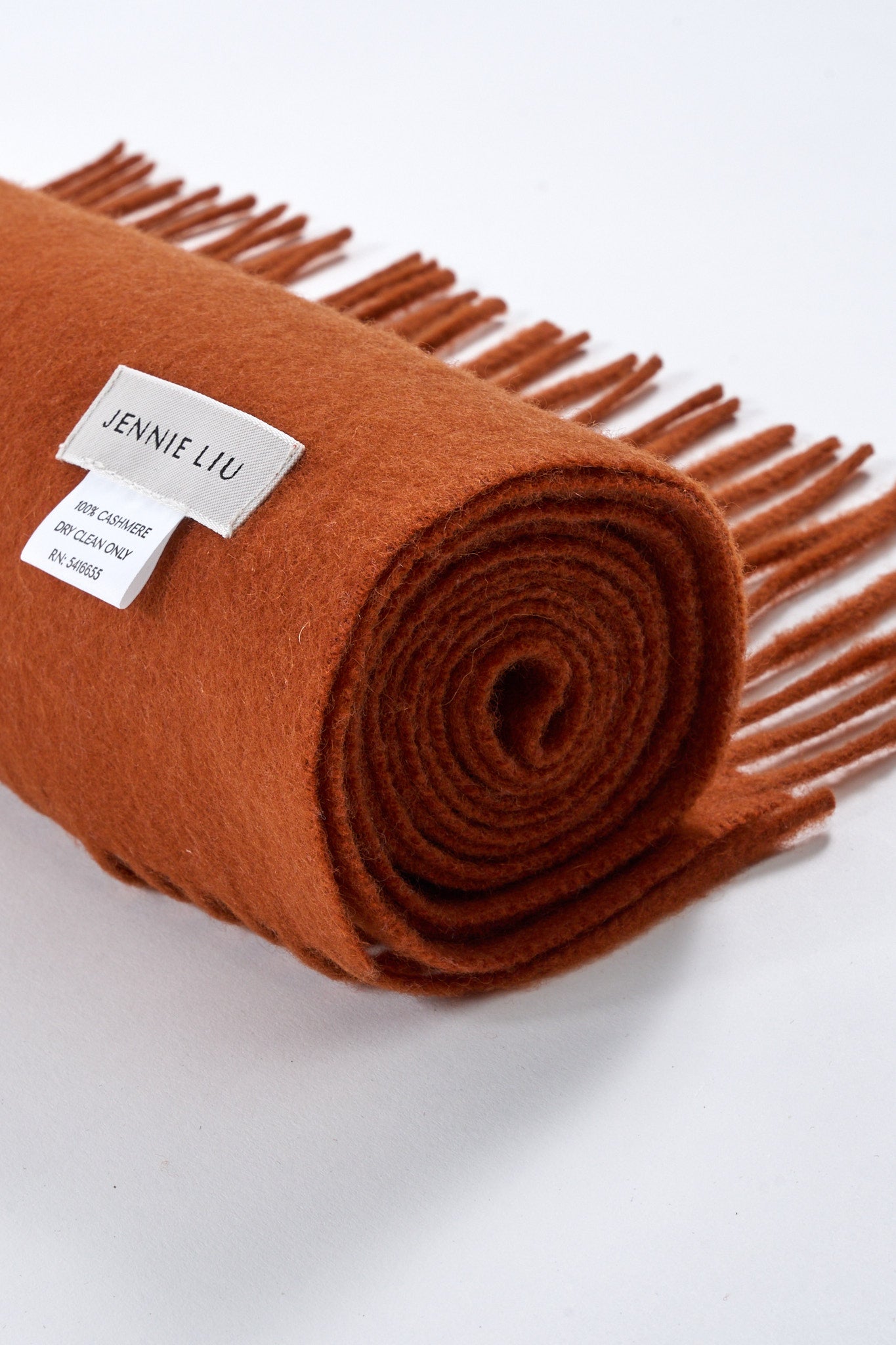 JENNIE LIU Women's 100% Pure Cashmere Scarf 75"x12" Cashmere Scarves for Women