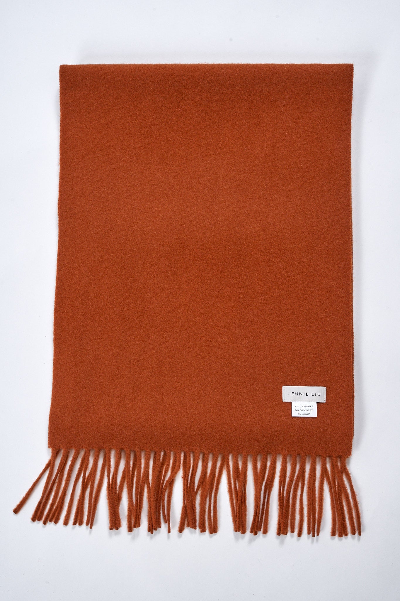 JENNIE LIU Women's 100% Pure Cashmere Scarf 75"x12" Cashmere Scarves for Women