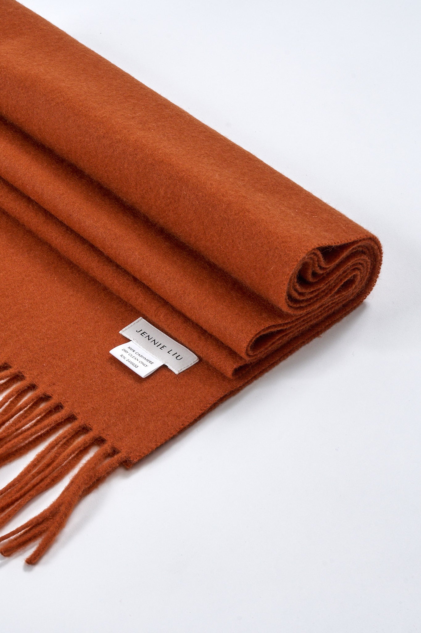 JENNIE LIU Women's 100% Pure Cashmere Scarf 75"x12" Cashmere Scarves for Women