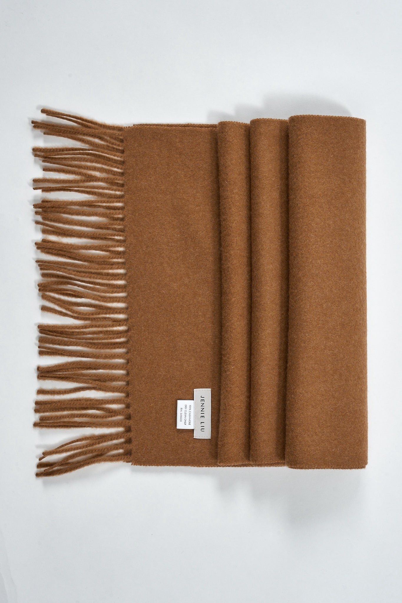 JENNIE LIU Women's 100% Pure Cashmere Scarf 75"x12" Cashmere Scarves for Women