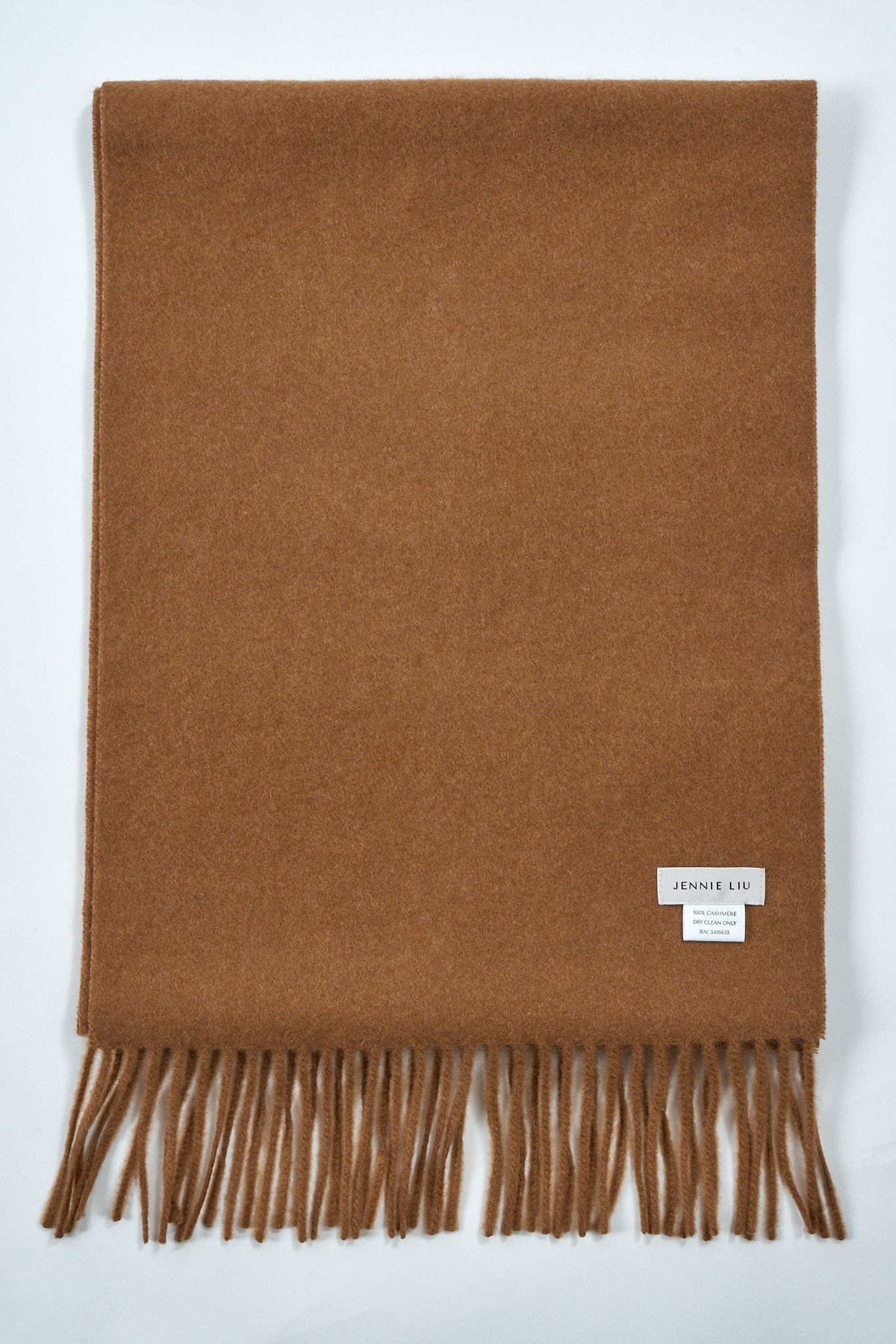 JENNIE LIU Women's 100% Pure Cashmere Scarf 75"x12" Cashmere Scarves for Women