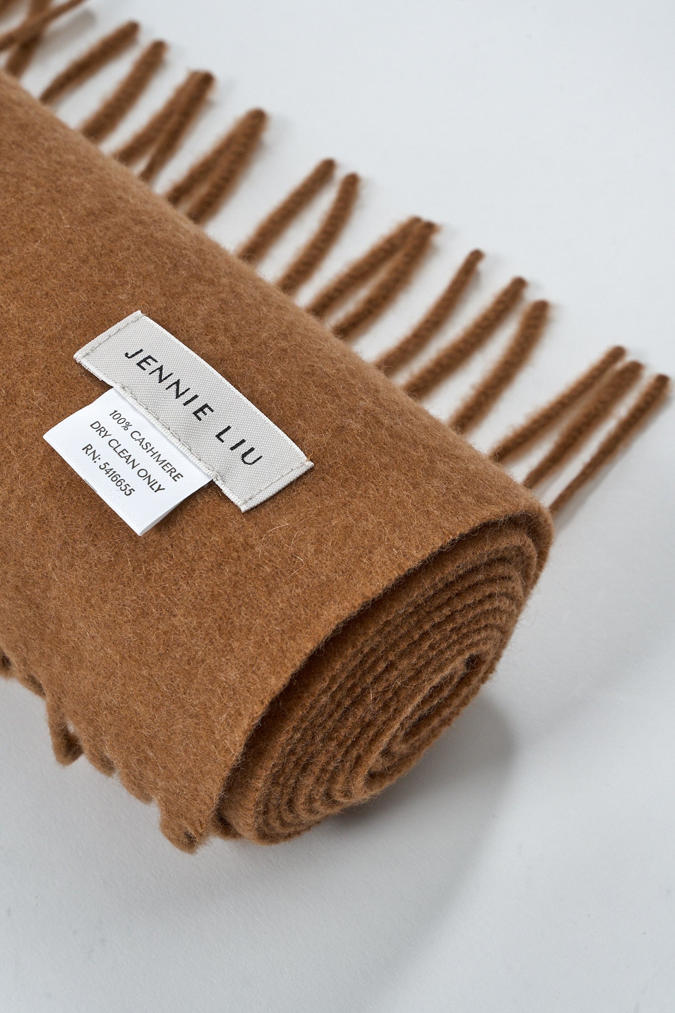 JENNIE LIU Women's 100% Pure Cashmere Scarf 75"x12" Cashmere Scarves for Women