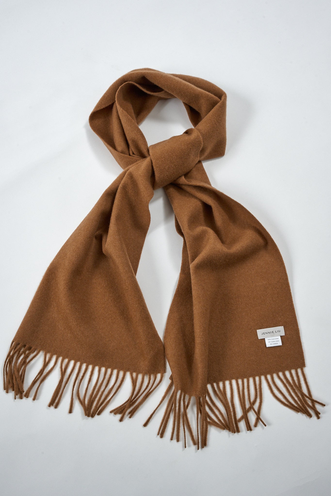 JENNIE LIU Women's 100% Pure Cashmere Scarf 75"x12" Cashmere Scarves for Women