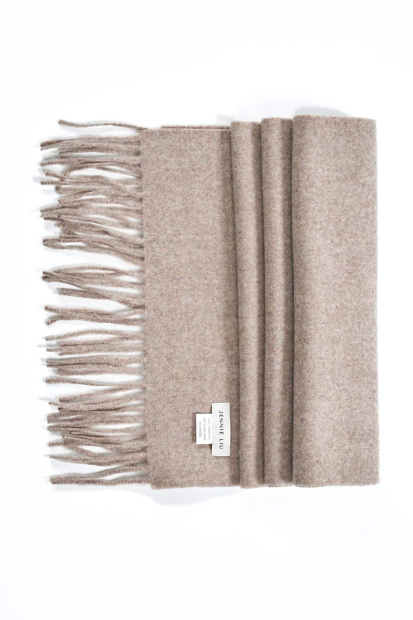 JENNIE LIU Women's 100% Pure Cashmere Scarf 75"x12" Cashmere Scarves for Women