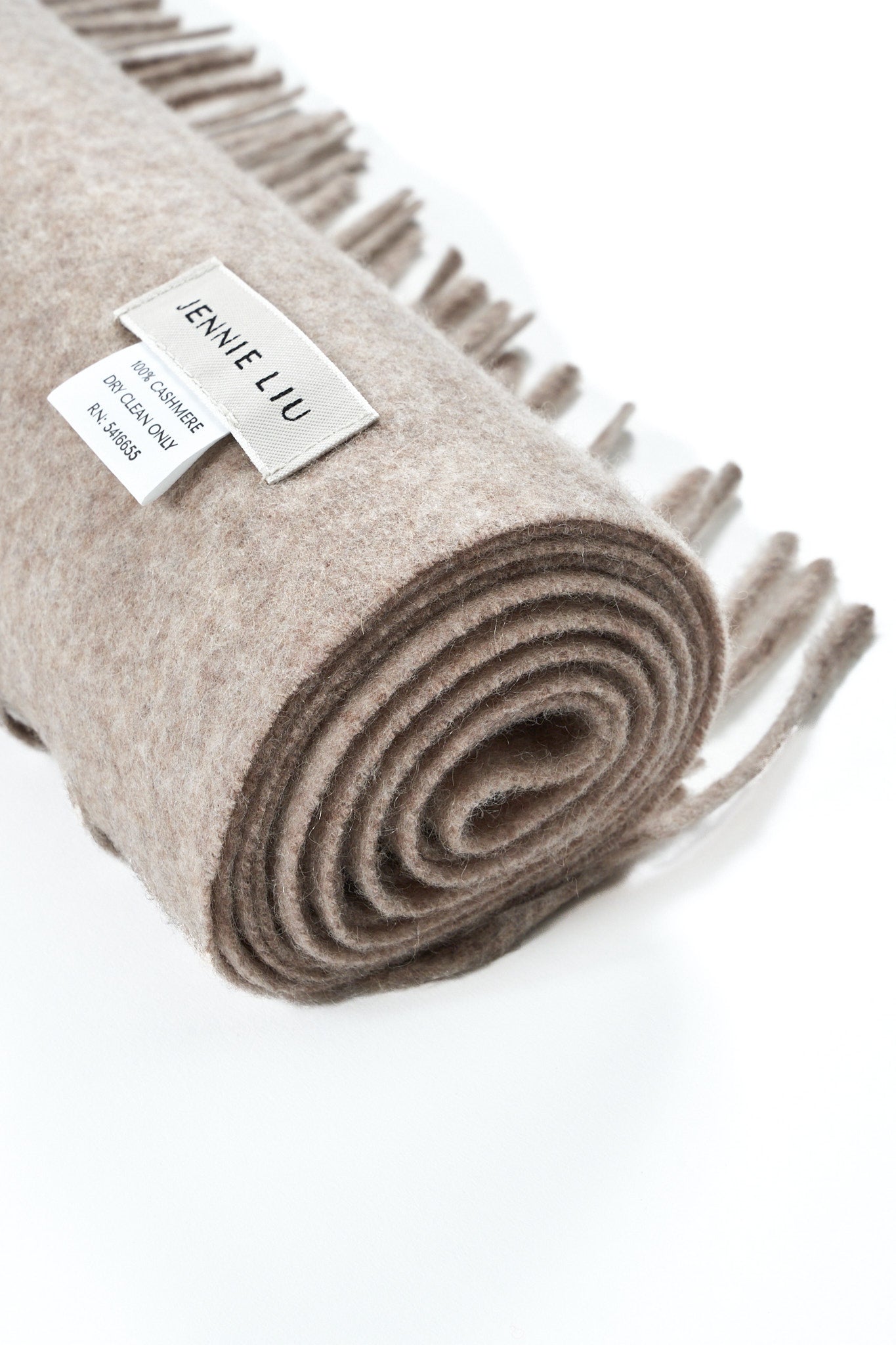 JENNIE LIU Women's 100% Pure Cashmere Scarf 75"x12" Cashmere Scarves for Women