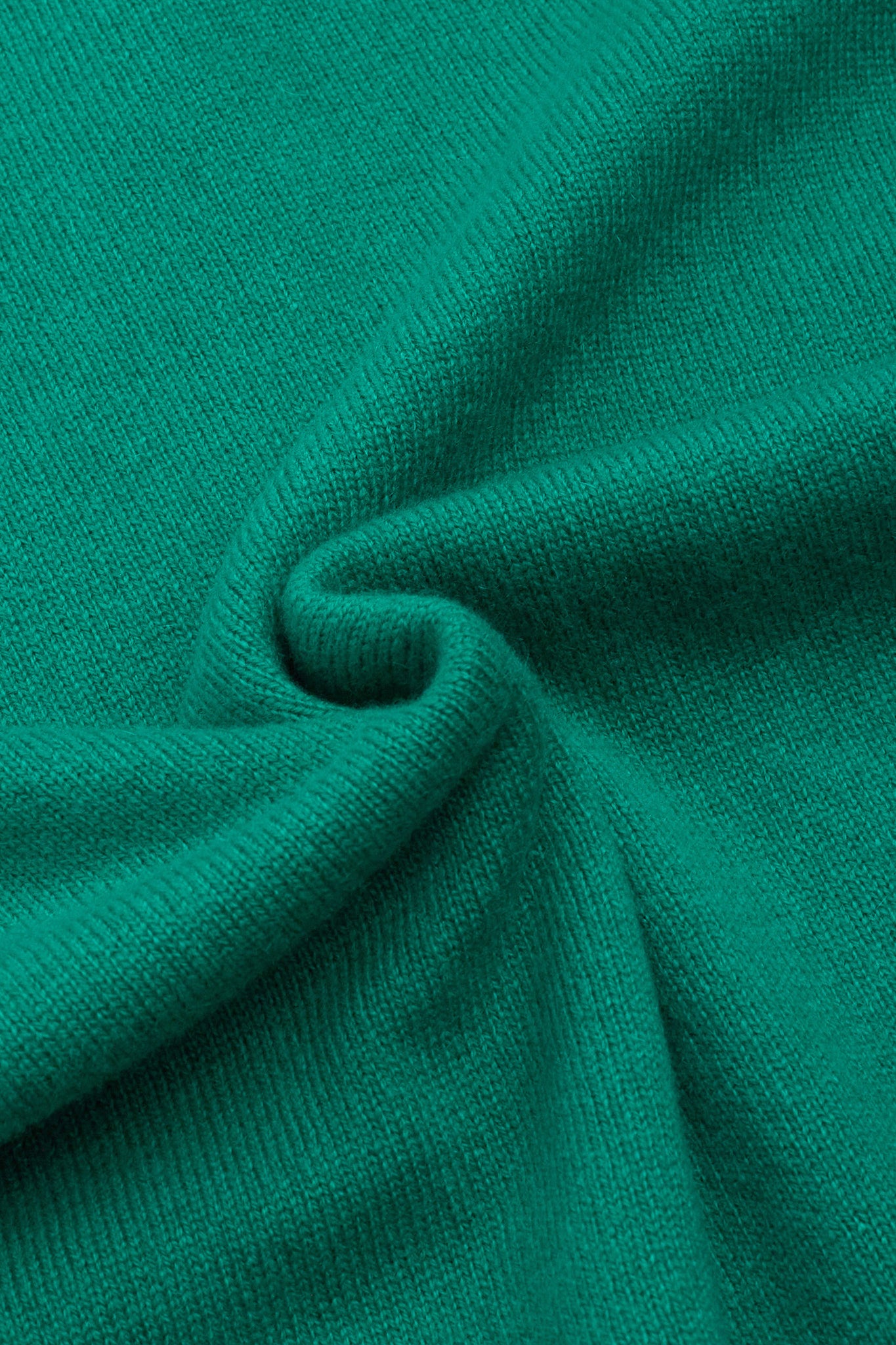 JENNIE LIU Women's 100% Pure Cashmere Long Sleeve Crew Neck Sweater