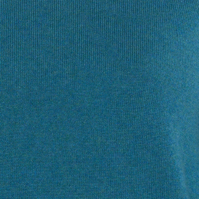 JENNIE LIU Women's 100% Pure Cashmere Long Sleeve Crew Neck Sweater