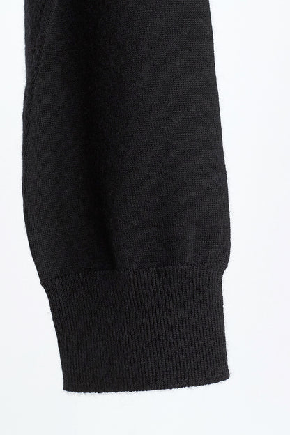Women's Cashmere Turtleneck Sweater in Black by JENNIE LIU