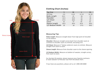 Women's Cashmere Turtleneck Sweater in Black by JENNIE LIU