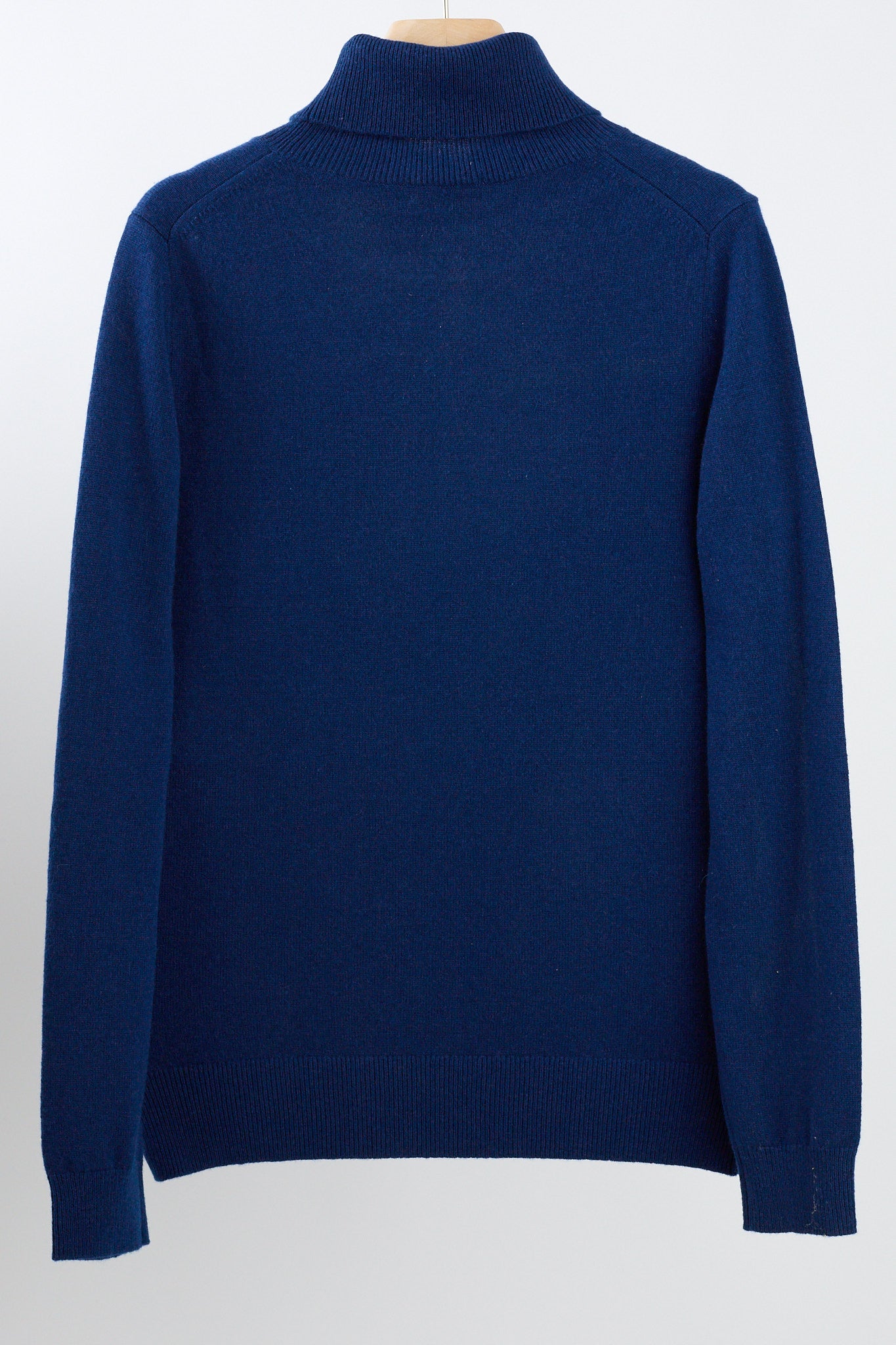 JENNIE LIU Women's 100% Pure Cashmere Long Sleeve Pullover Turtleneck Sweater