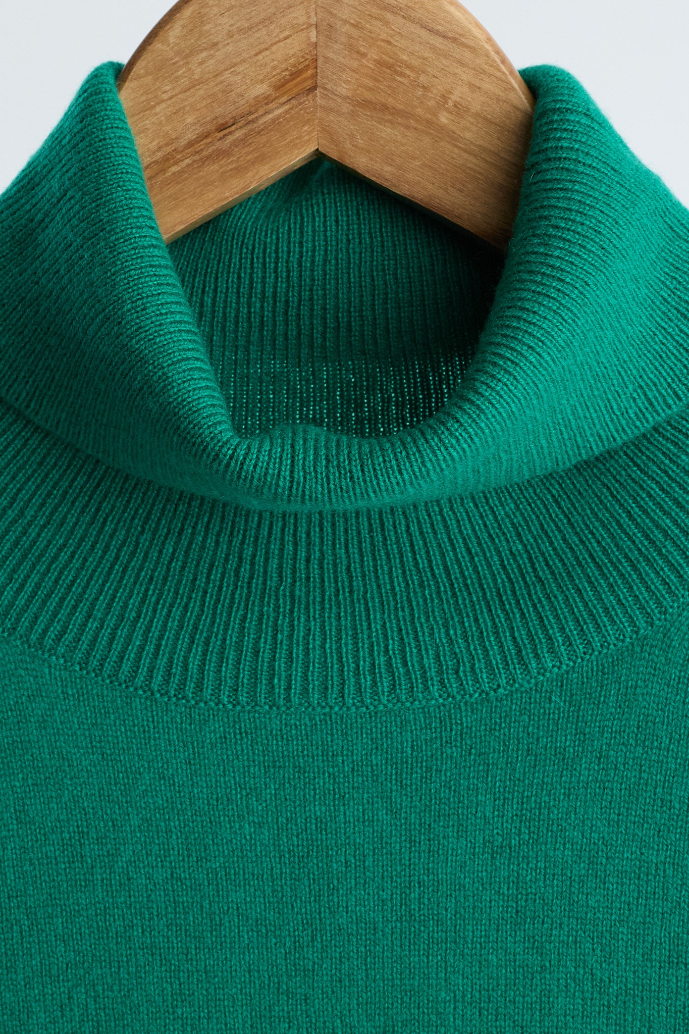 JENNIE LIU Women's 100% Pure Cashmere Long Sleeve Pullover Turtleneck Sweater