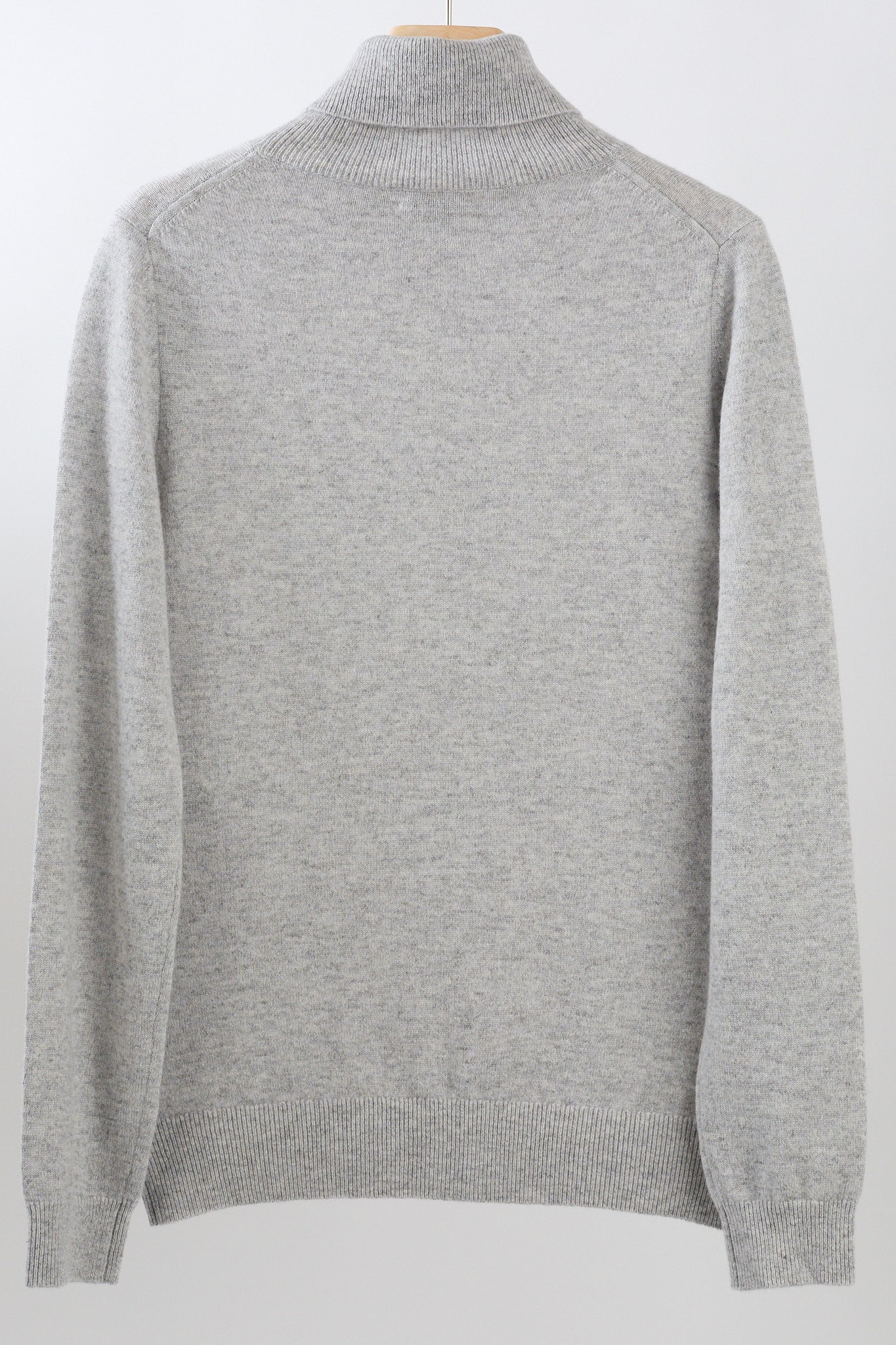 JENNIE LIU Women's 100% Pure Cashmere Long Sleeve Pullover Turtleneck Sweater