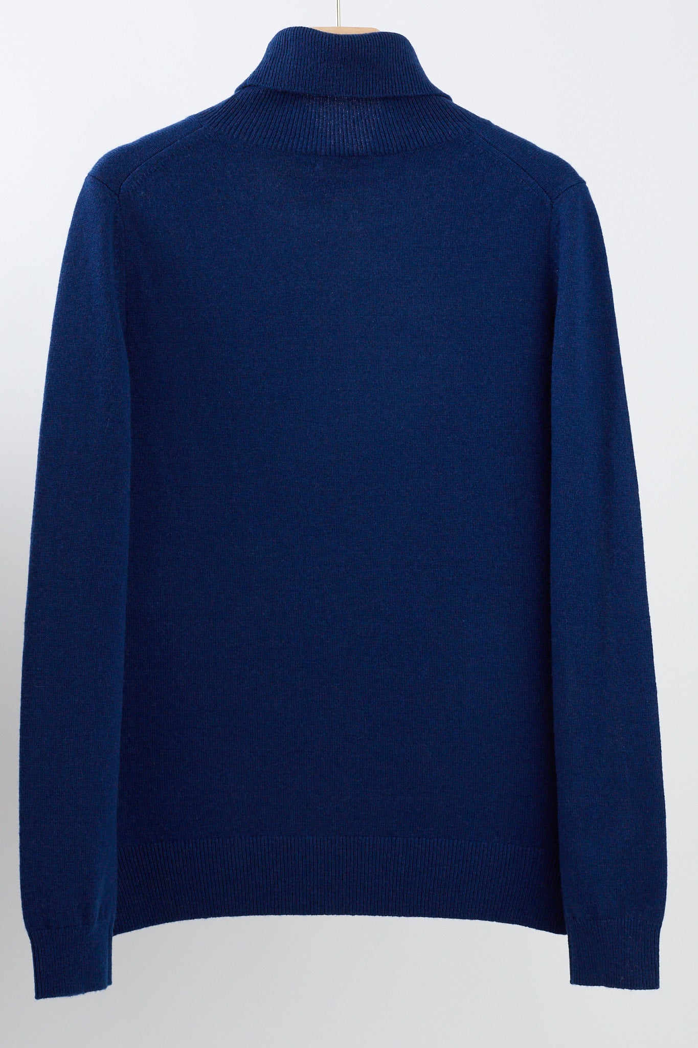 JENNIE LIU Women's 100% Pure Cashmere Long Sleeve Pullover Turtleneck Sweater