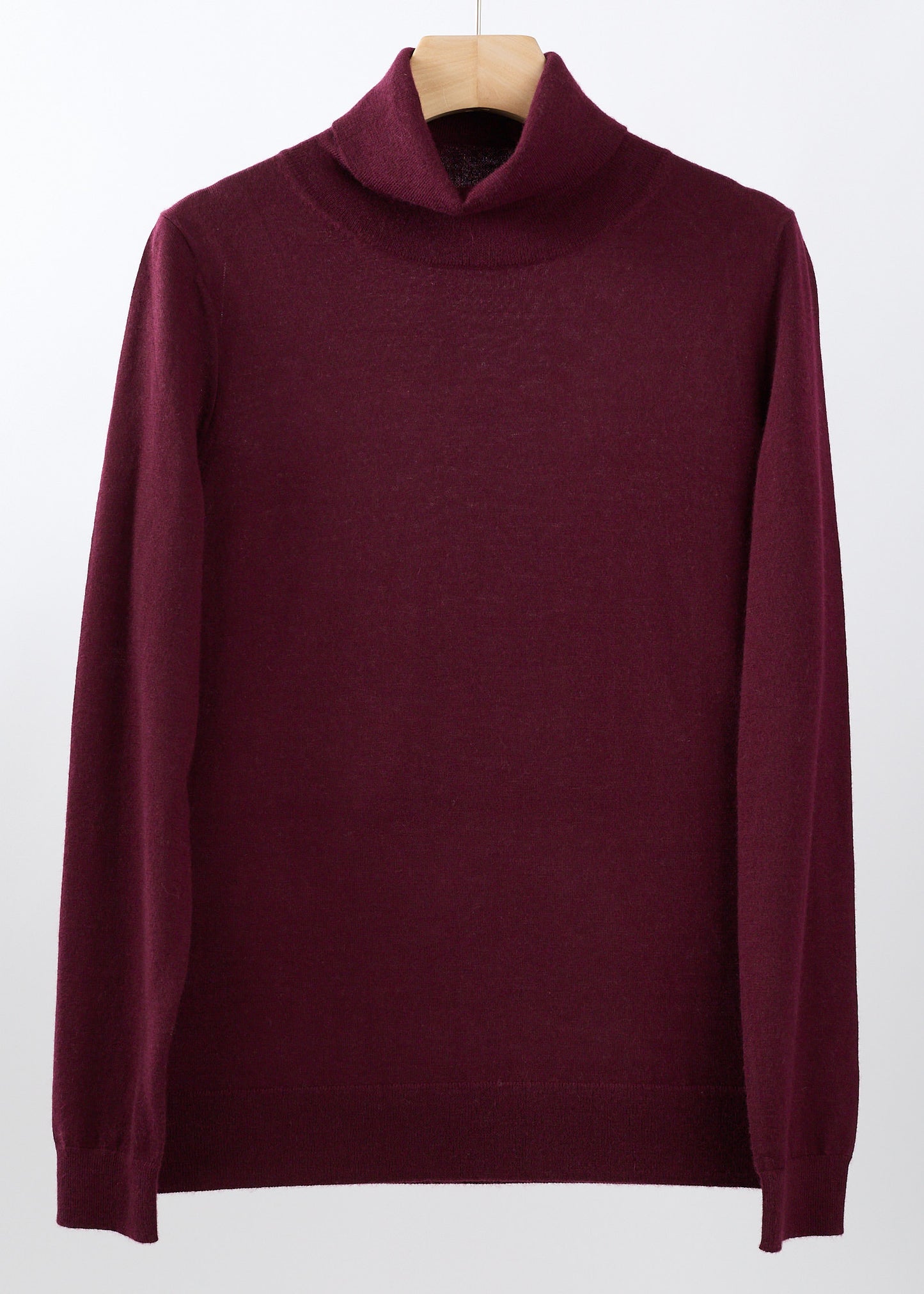 JENNIE LIU Women's 100% Pure Cashmere Long Sleeve Pullover Turtleneck Sweater