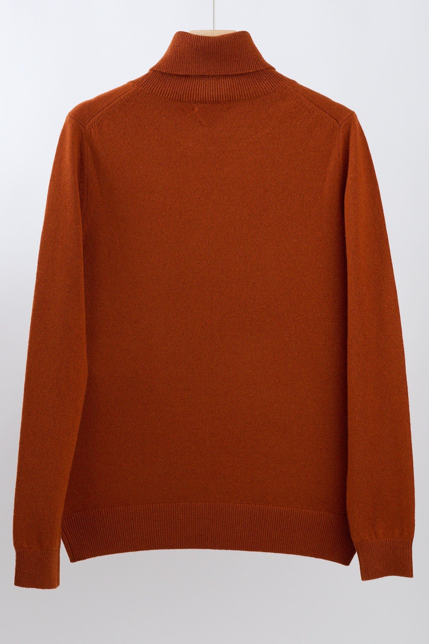 JENNIE LIU Women's 100% Pure Cashmere Long Sleeve Pullover Turtleneck Sweater