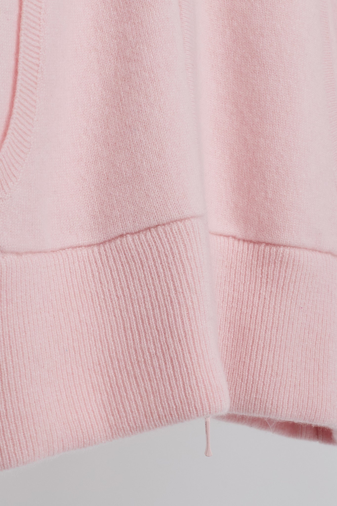 JENNIE LIU Women's 100% Pure Cashmere Long Sleeve Zip Hoodie Cardigan Sweater