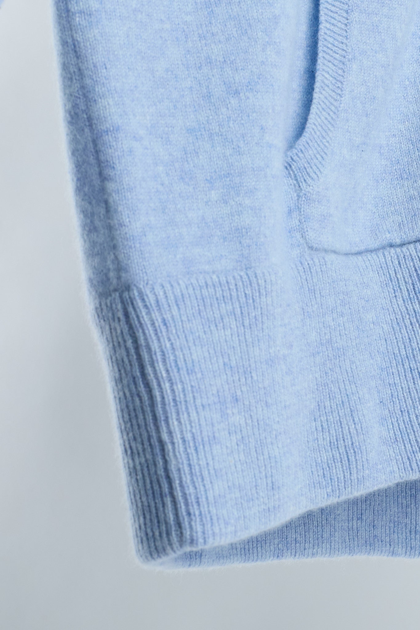 JENNIE LIU Women's 100% Pure Cashmere Long Sleeve Zip Hoodie Cardigan Sweater