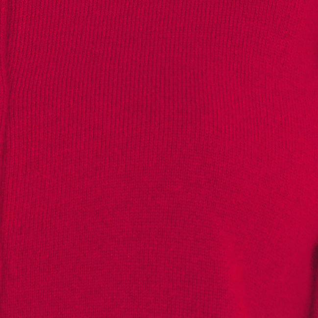 JENNIE LIU Women's 100% Cashmere Button Front Long Sleeve Crewneck Cardigan Sweater