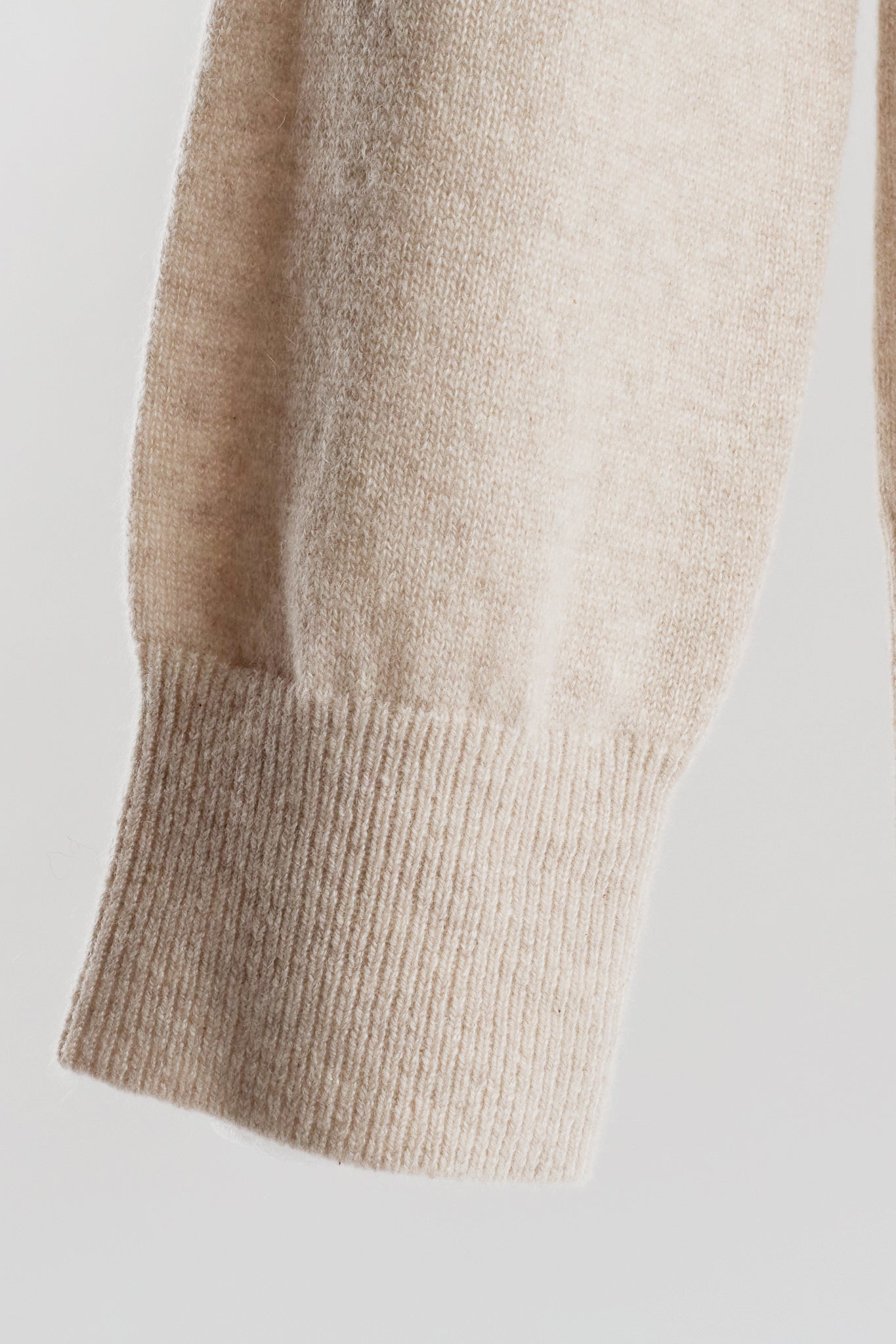 JENNIE LIU Women's 100% Cashmere Button Front Long Sleeve Crewneck Cardigan Sweater