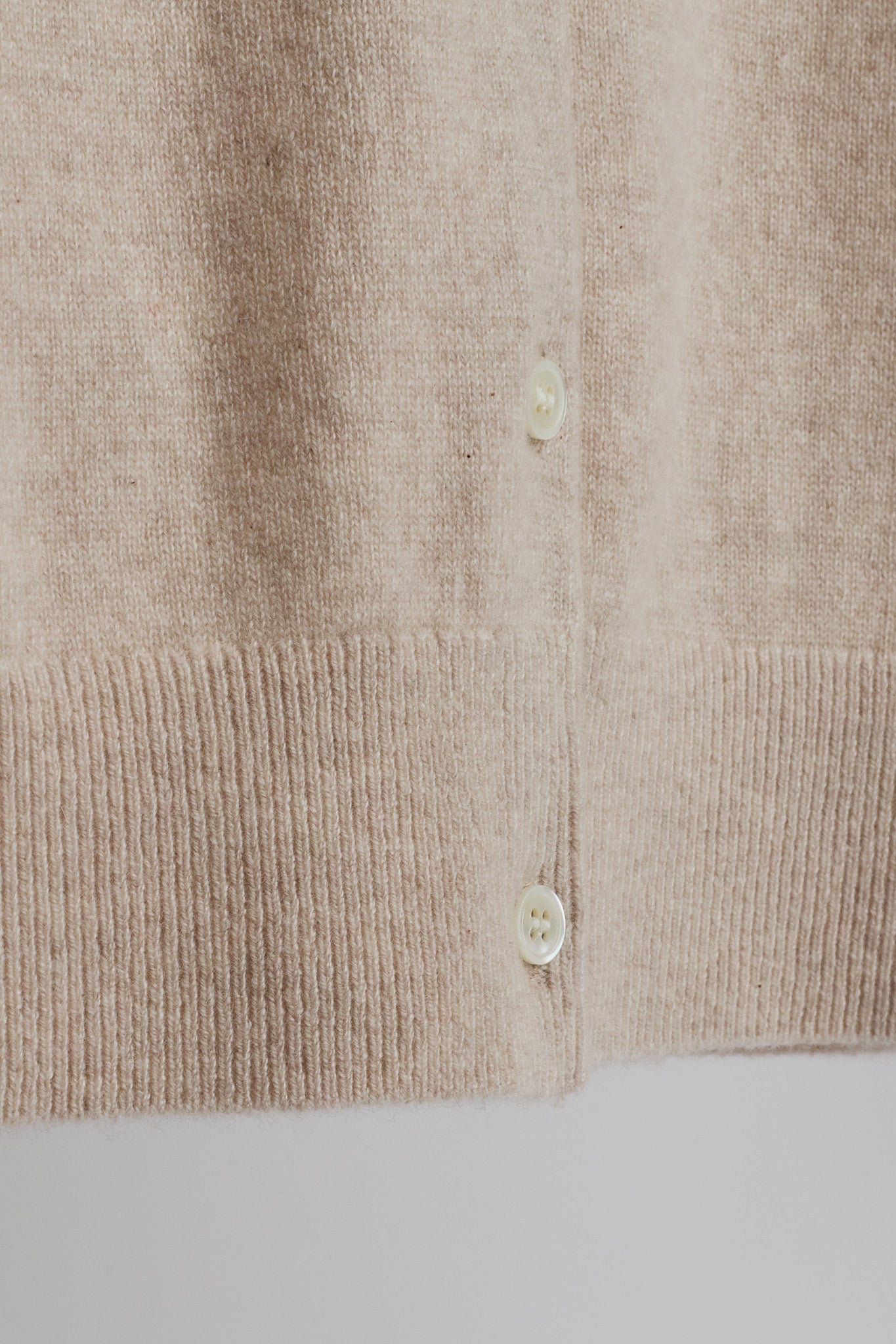 JENNIE LIU Women's 100% Cashmere Button Front Long Sleeve Crewneck Cardigan Sweater