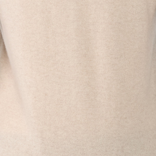 JENNIE LIU Women's 100% Cashmere Button Front Long Sleeve Crewneck Cardigan Sweater