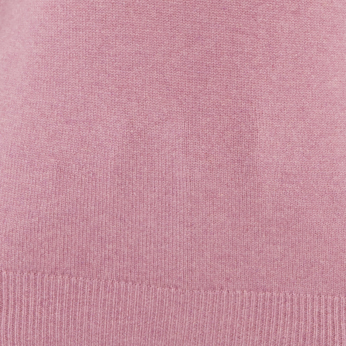 JENNIE LIU 100% Pure Cashmere 4-ply Extra Cozy Long Sleeve Crew Neck Sweater