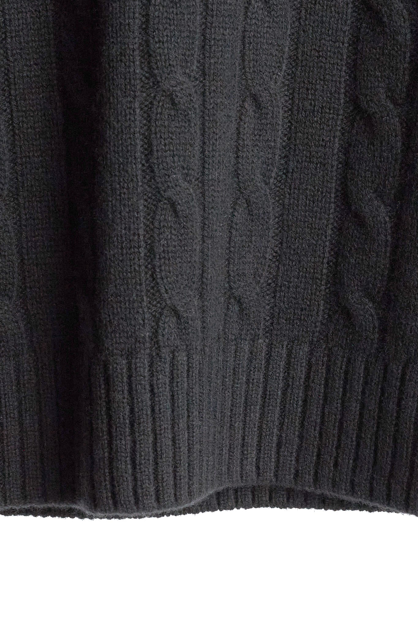 JENNIE LIU Women's 100% Cashmere Cable-knit Long Sleeve Pullover Crew Neck Sweater