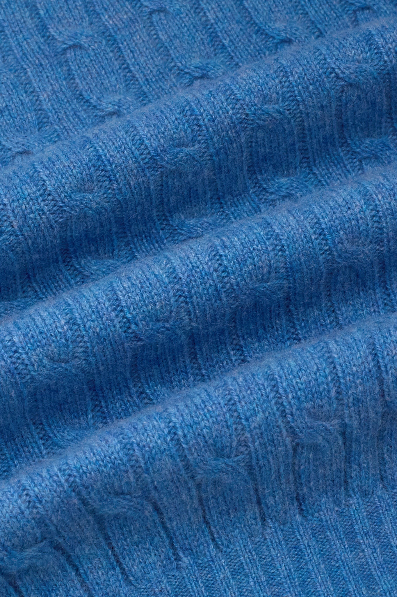 JENNIE LIU Women's 100% Cashmere Cable-knit Long Sleeve Pullover Crew Neck Sweater