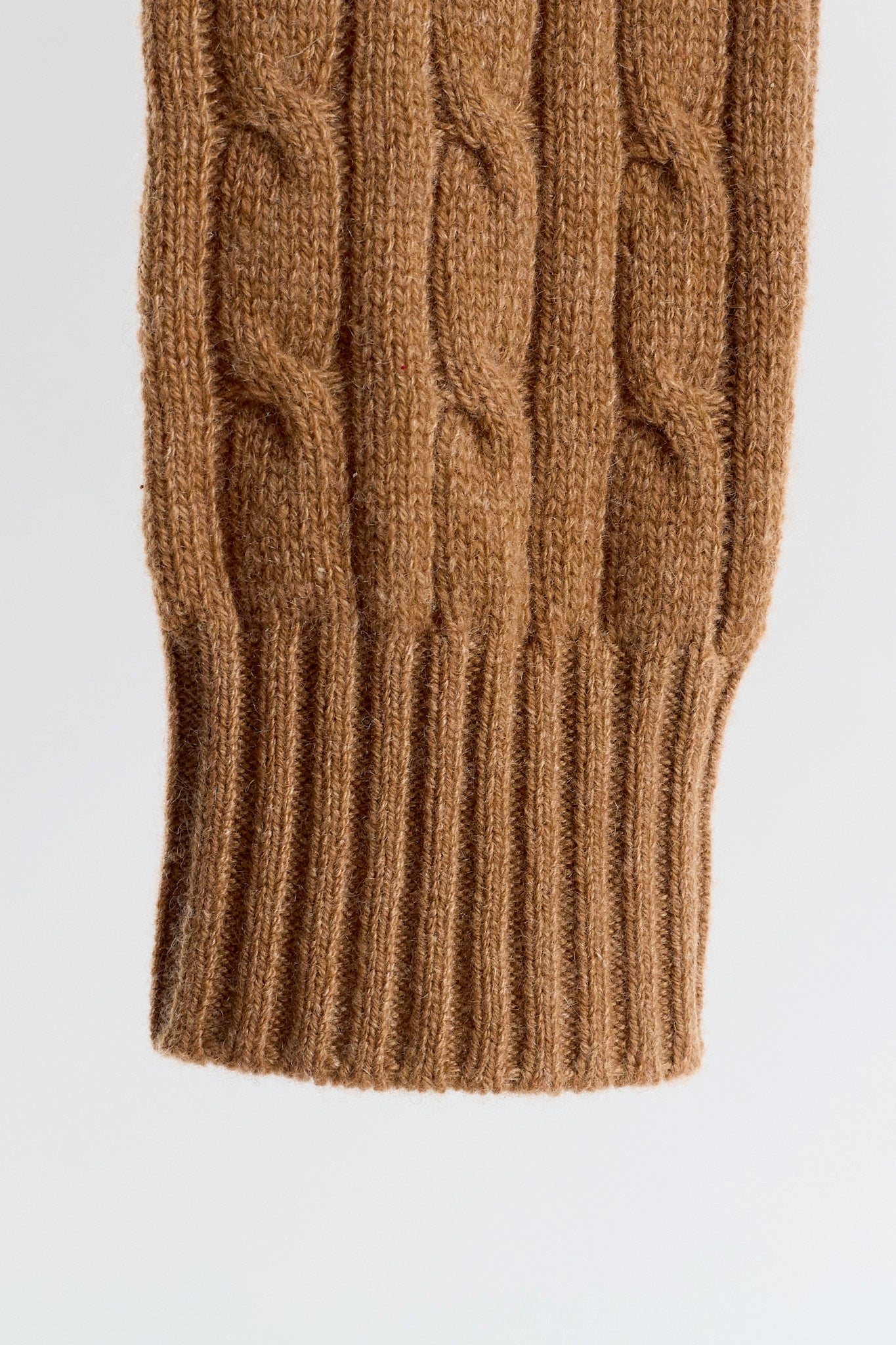 JENNIE LIU Women's 100% Cashmere Cable-knit Long Sleeve Pullover Crew Neck Sweater